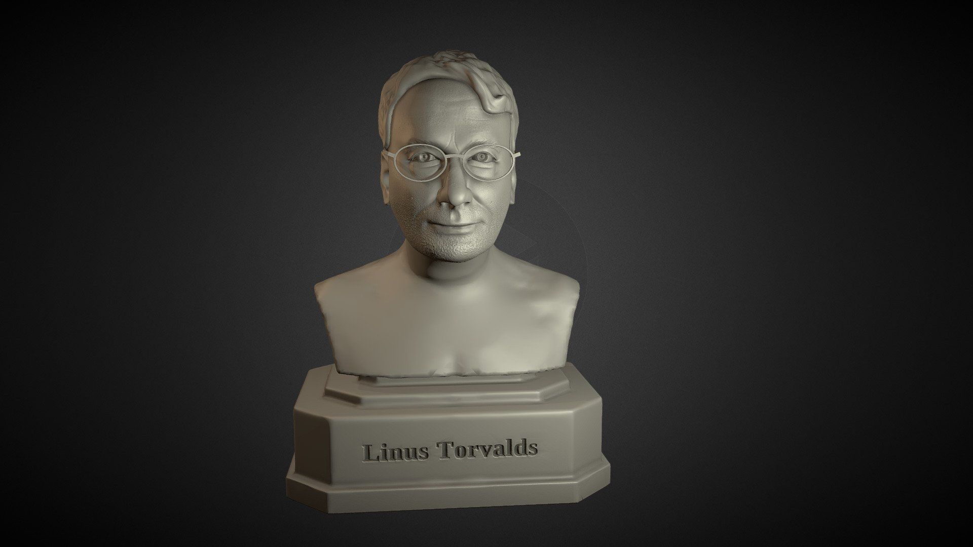 1920x1080 Linus Torvalds model by Mapper720 [a9f78bb]