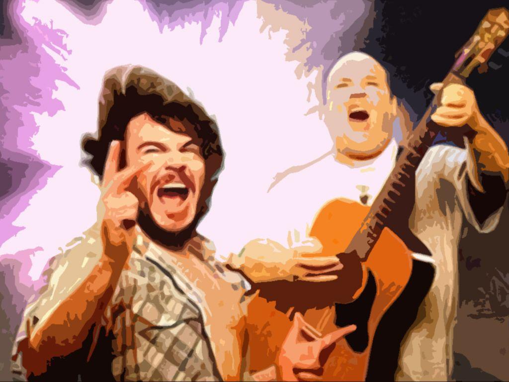 1024x768 Tenacious D Wallpaper