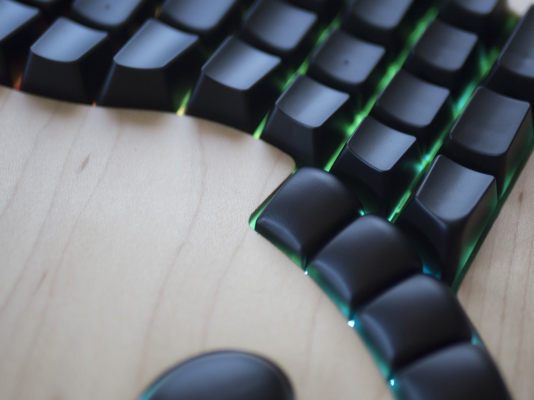 2048x1536 Blank Black Keycaps for the Model 01