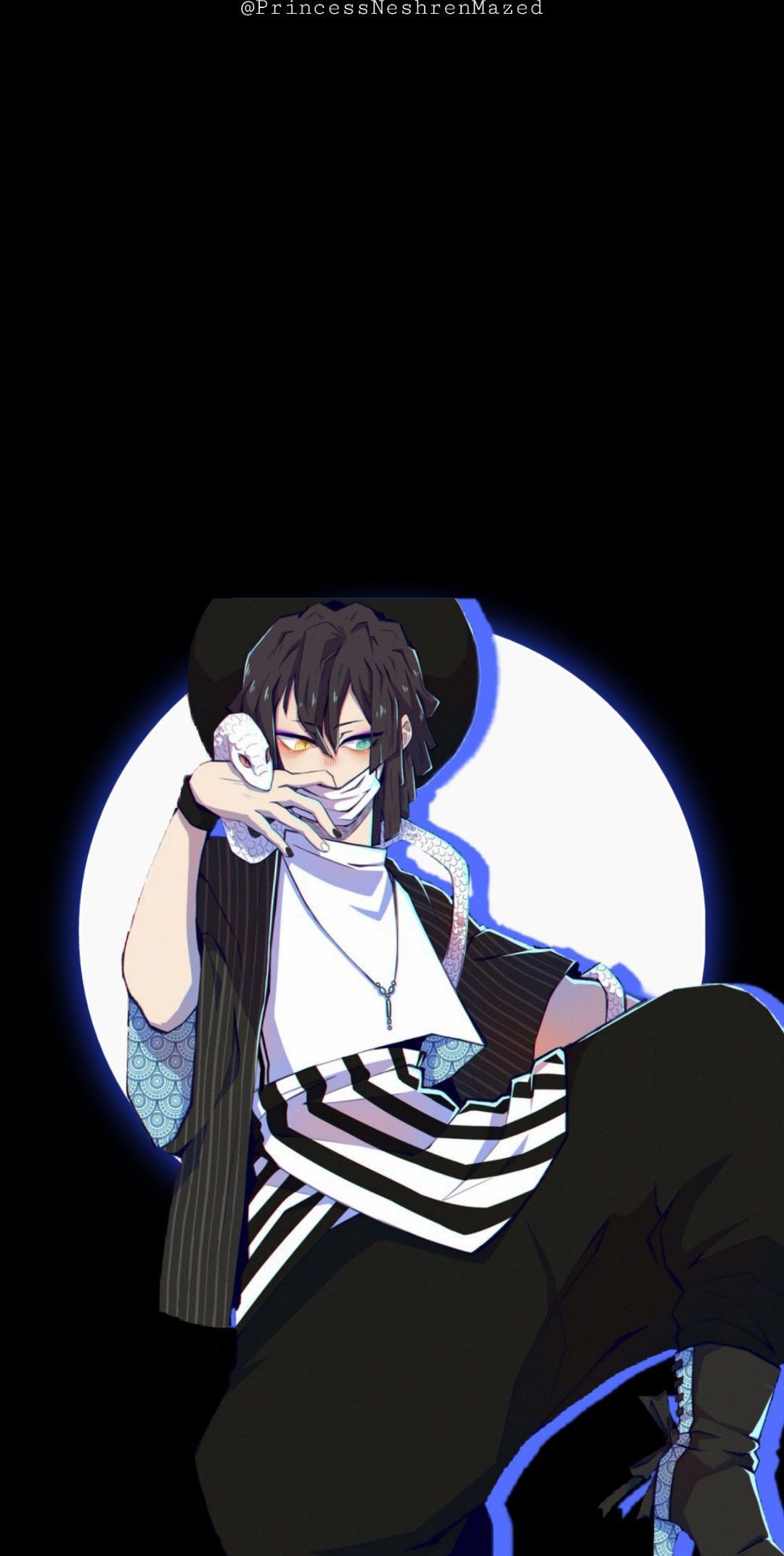 1080x2141 Demon slayer obanai. Anime wallpaper, Anime, Aesthetic anime