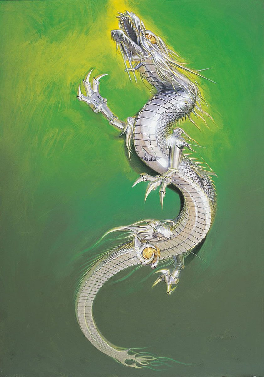 840x1200 Hajime Sorayama 空山 基, Untitled, 1993. Futurism art, Retro futurism, Cover art design