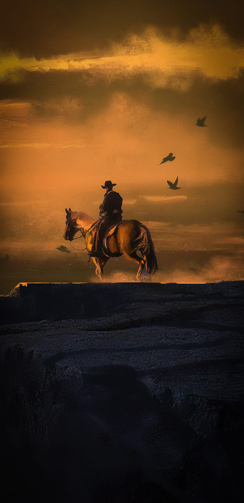 800x1644 Red dead amoled, gaming, samsung, HD phone wallpaper