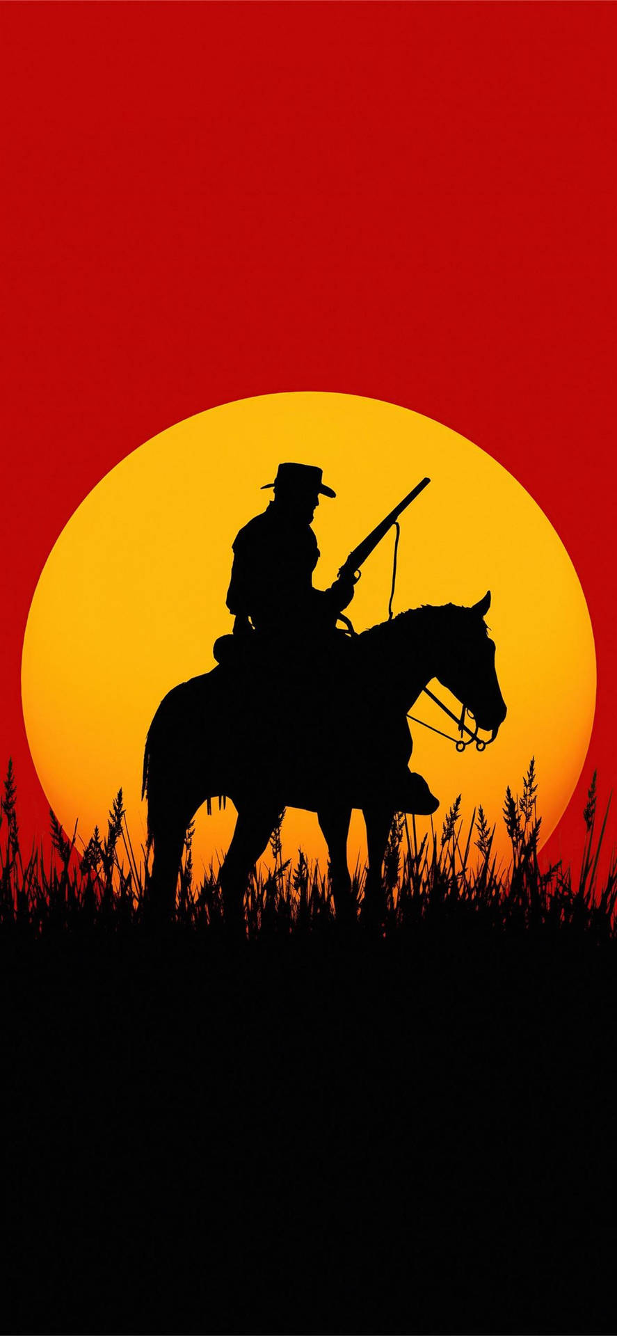 887x1920 Red Dead Redemption Wallpaper