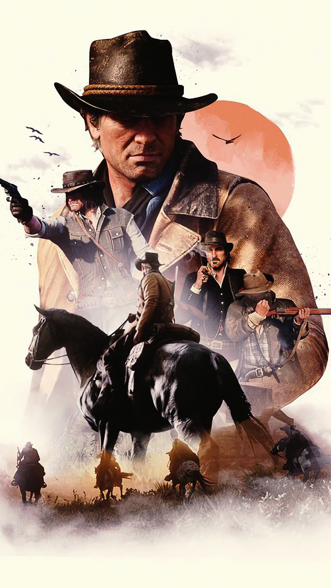 1080x1920 Red Dead Redemption 2 Phone Wallpaper