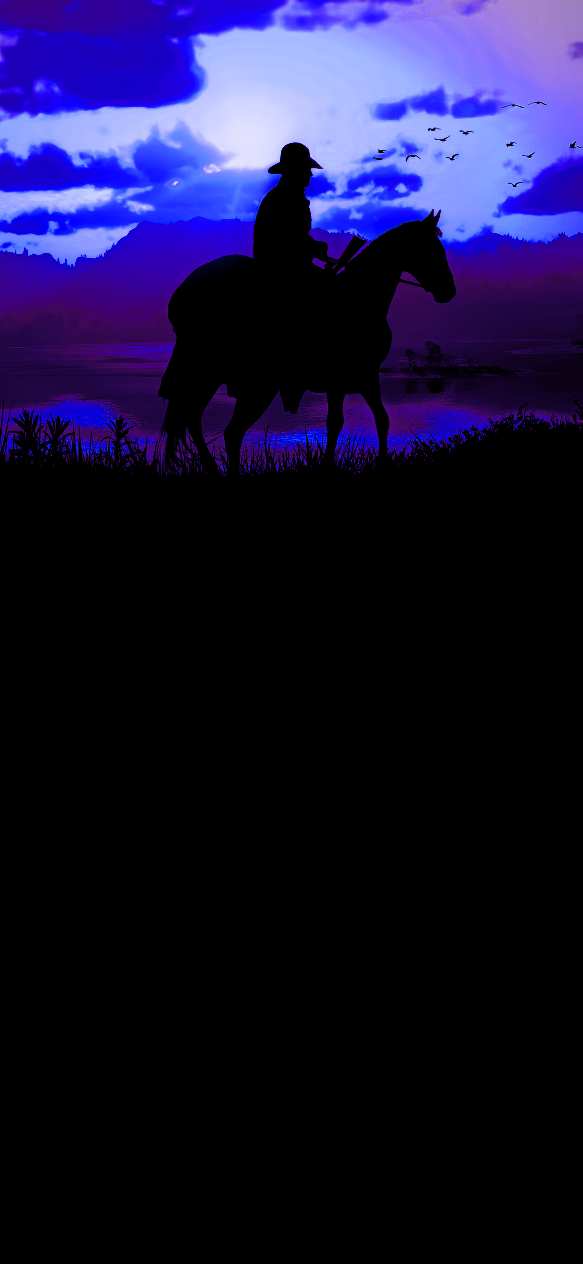 1170x2534 RDR2 WALLPAPER PHONE AMOLED