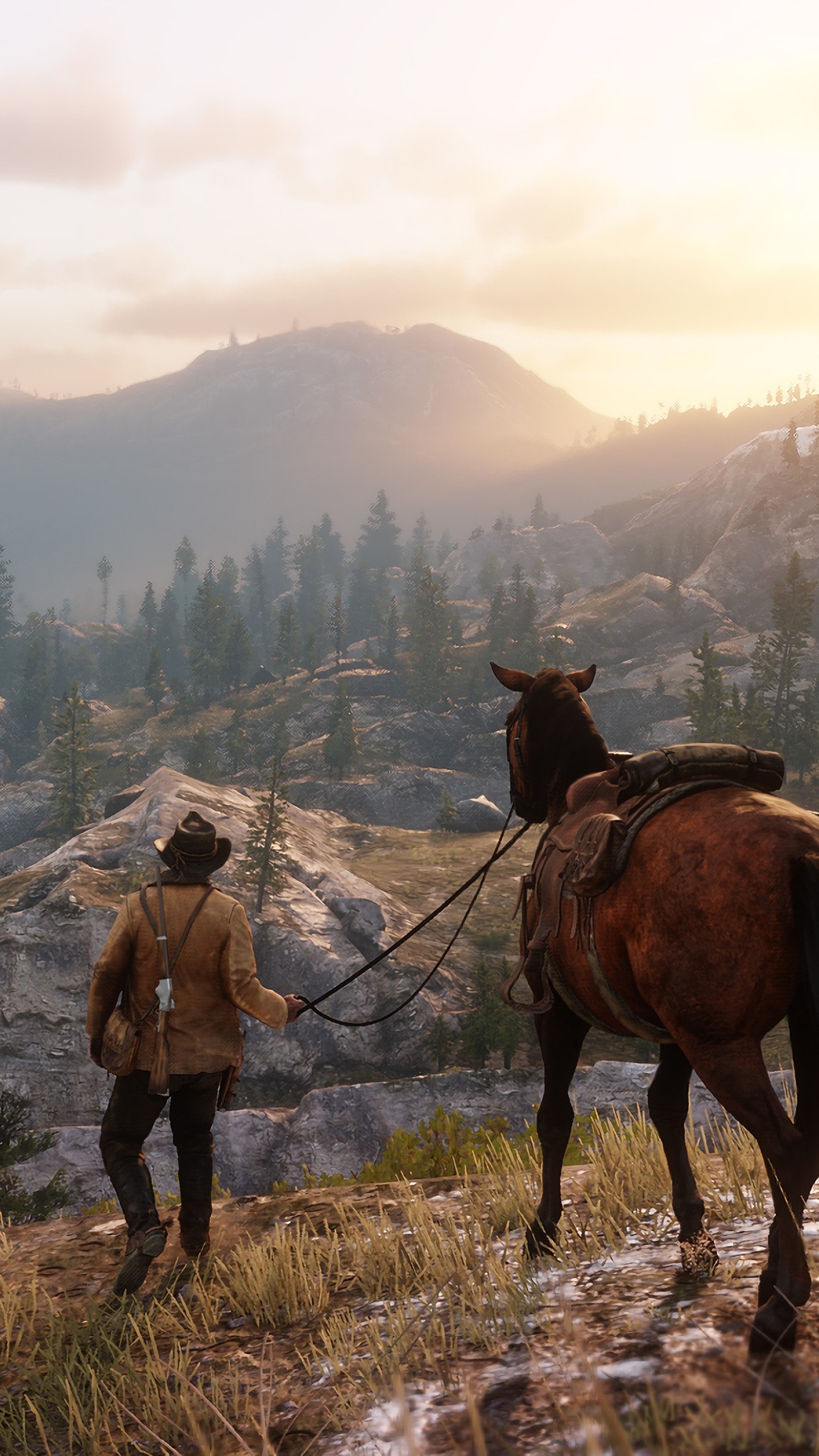 1440x2560 Wallpaper Red Dead Redemption screenshot, 4K, Games