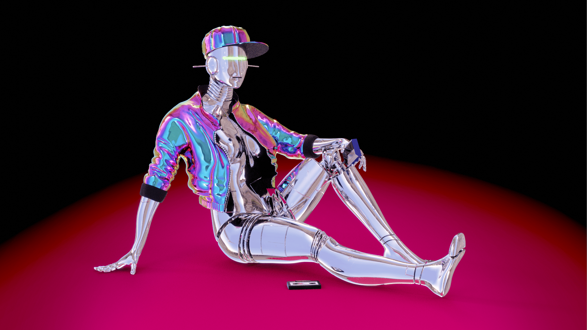 1920x1080 Robot lady inspired