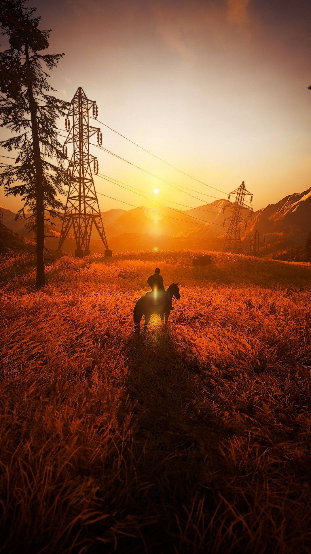 1080x1920 Download In Game Shot Red Dead Redemption Ii Phone Wallpaper