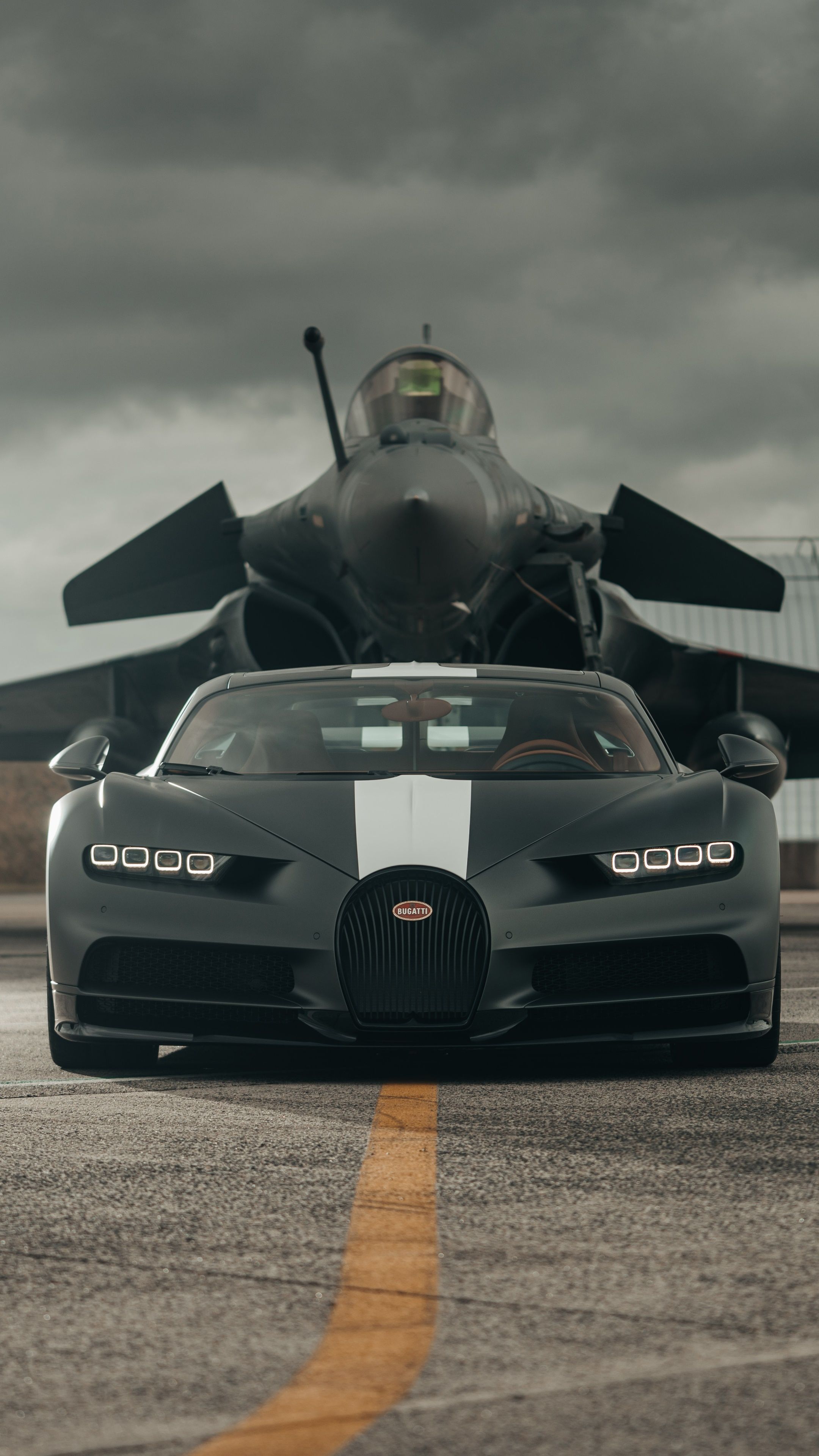 2160x3840 Wallpaper / Vehicles Bugatti Chiron Phone Wallpaper, Supercar, Car, Black Car, Bugatti, Jet Fighter, 2160x3840 free download