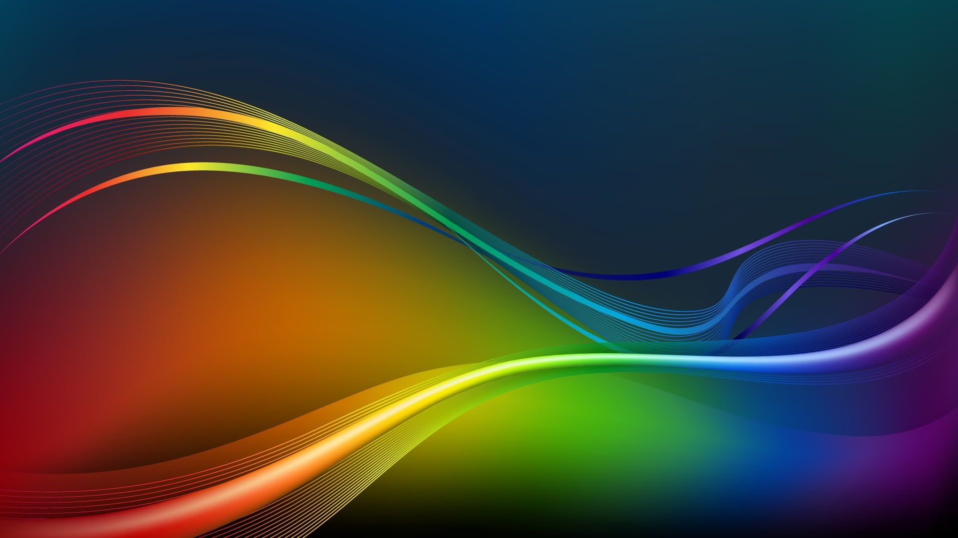 1920x1080 green #red #yellow #blue wave energy P #wallpaper #hdwallpaper #desktop. Yellow background, Red wallpaper, Geometric shapes wallpaper