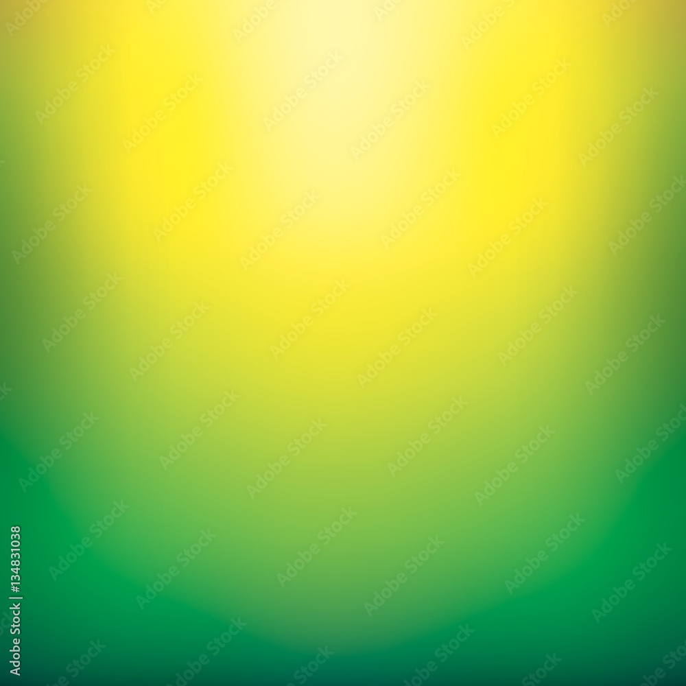 1000x1000 Abstract yellow and green vector background, color mesh gradient, wallpaper for you project Stock Vector