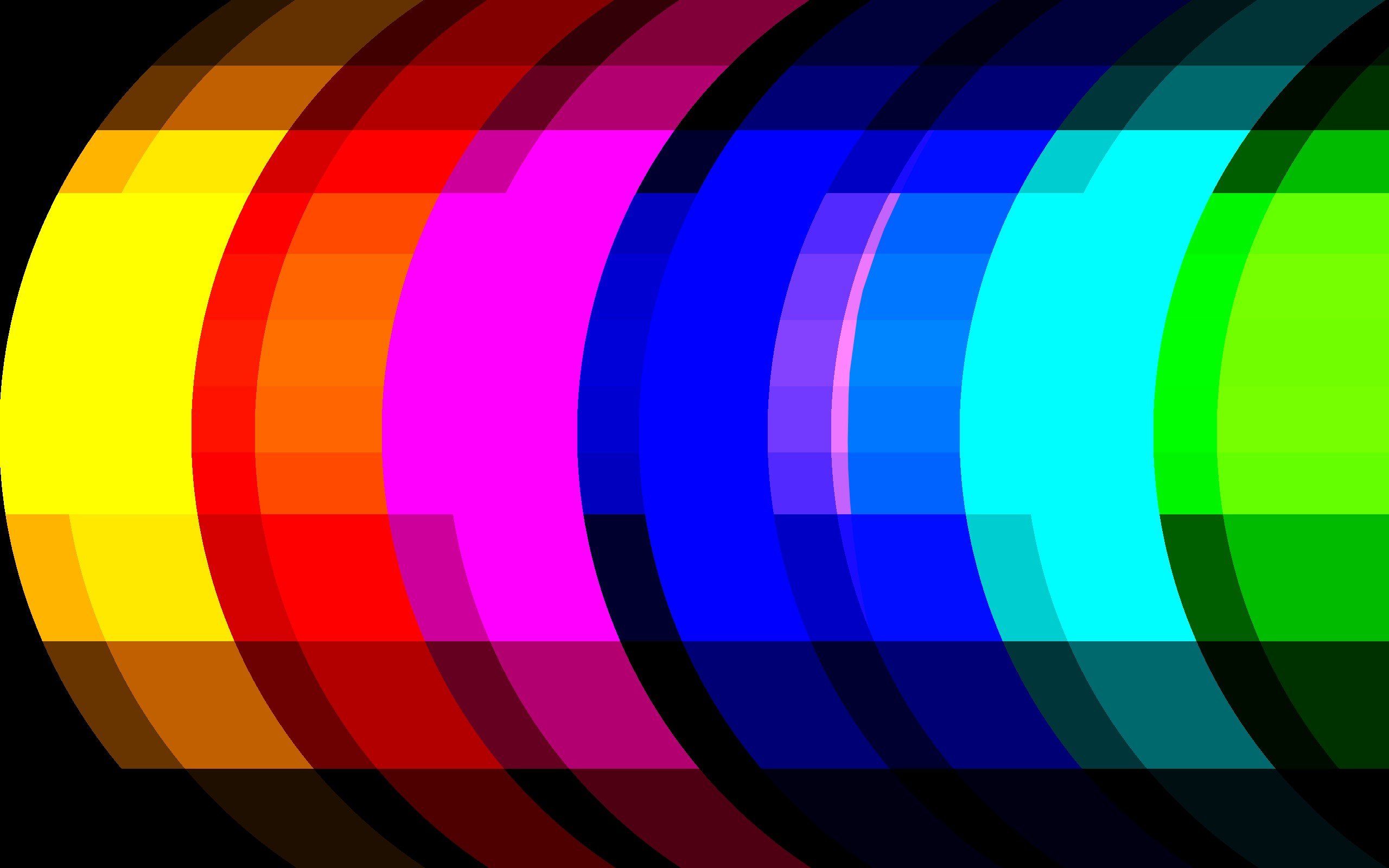 2560x1600 colorful, Digital art, Yellow, Red, Orange, Pink, Blue, Green HD Wallpaper / Desktop and Mobile Image & Photo
