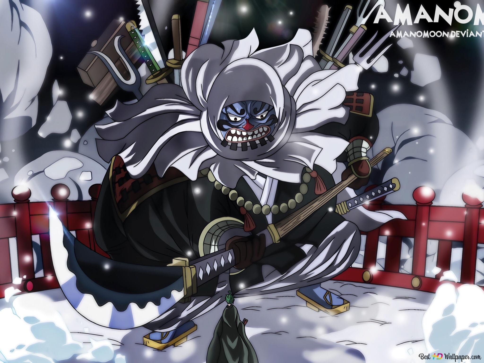2048x1536 Zoro Vs Sword Collector Wano 2K wallpaper download