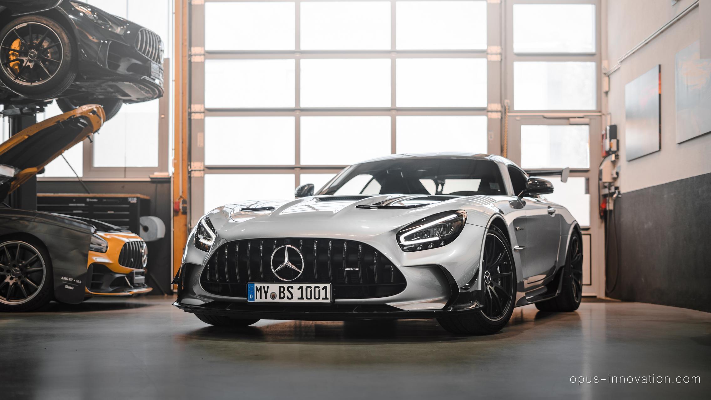 2272x1278 Freshly Delivered Mercedes AMG GT Black Series Has 111hp After Tuning