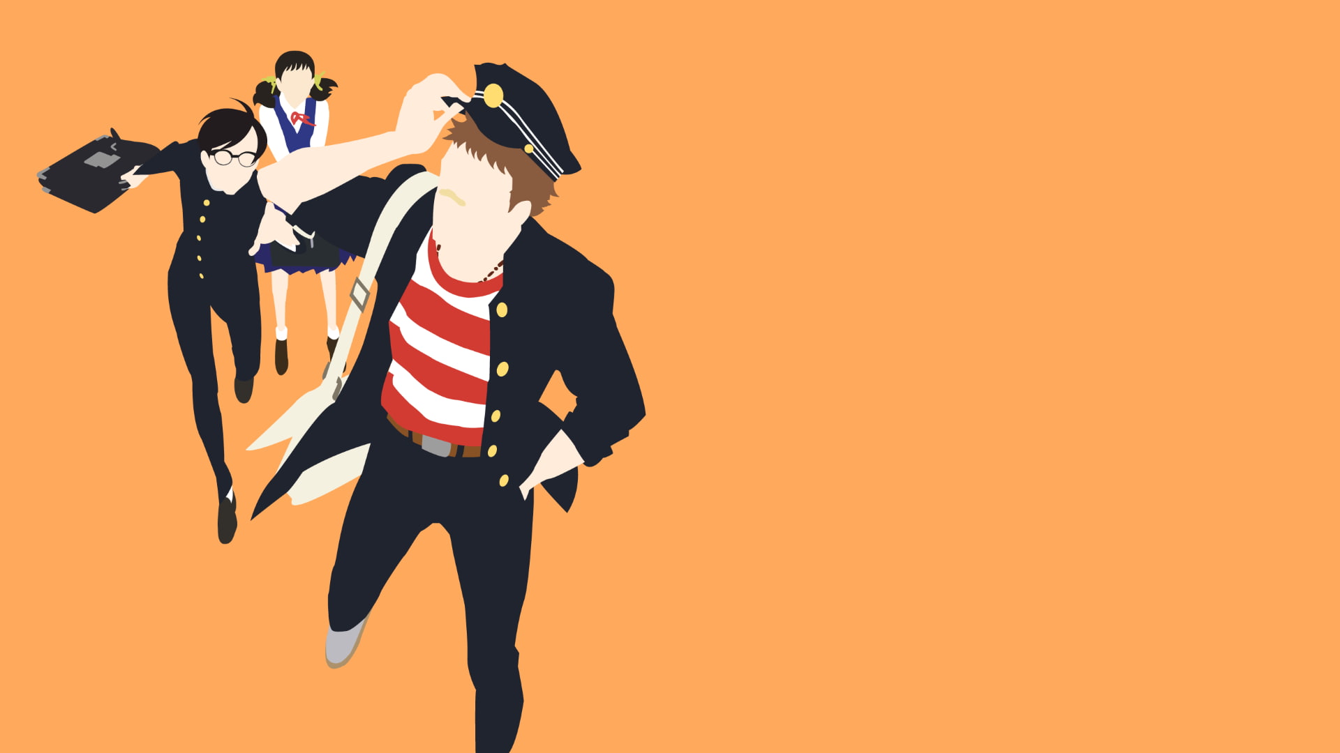 1920x1080 Wallpaper / 1080P, anime, Sakamichi No Apollon, minimalism free download