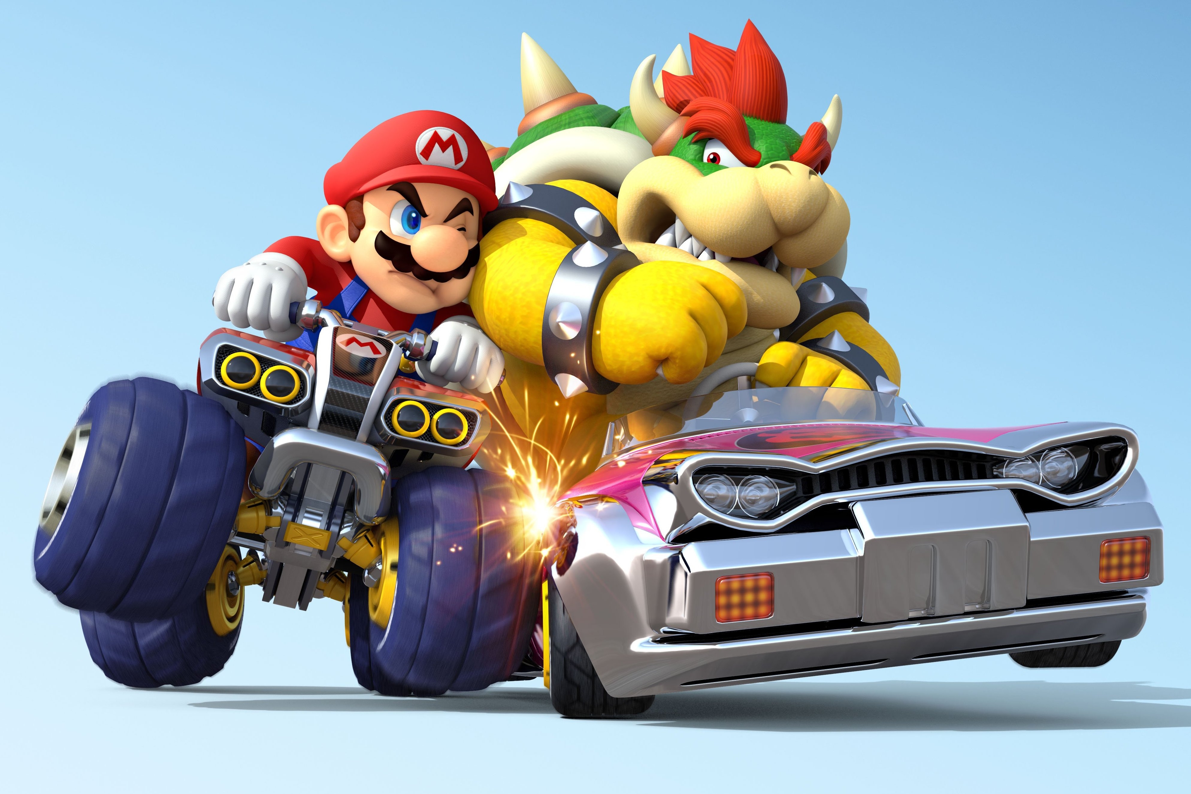 3977x2651 Video Game Mario Kart 8 4k Ultra HD Wallpaper