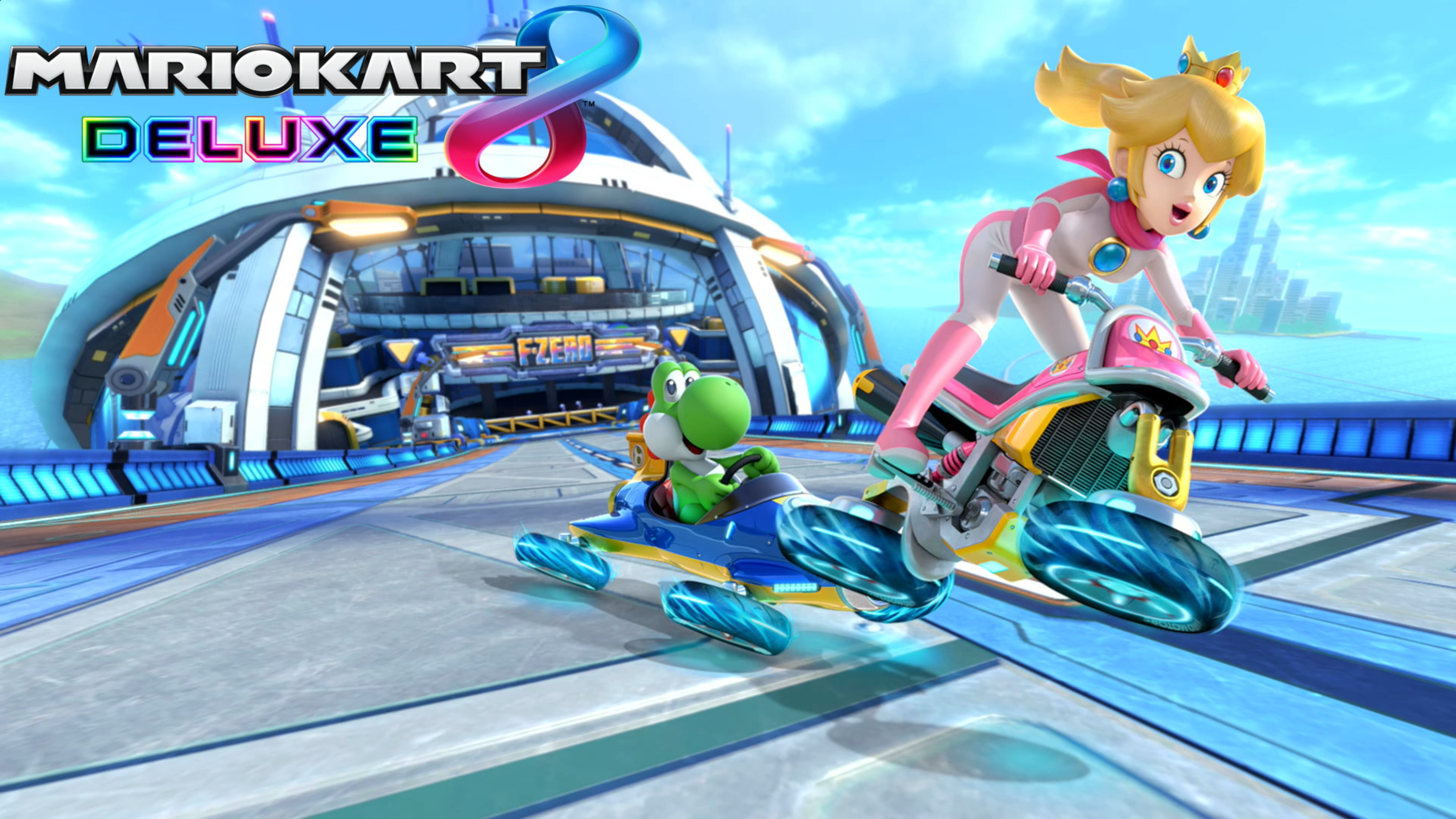 3840x2160 Mario Kart 8 Deluxe Wallpaper