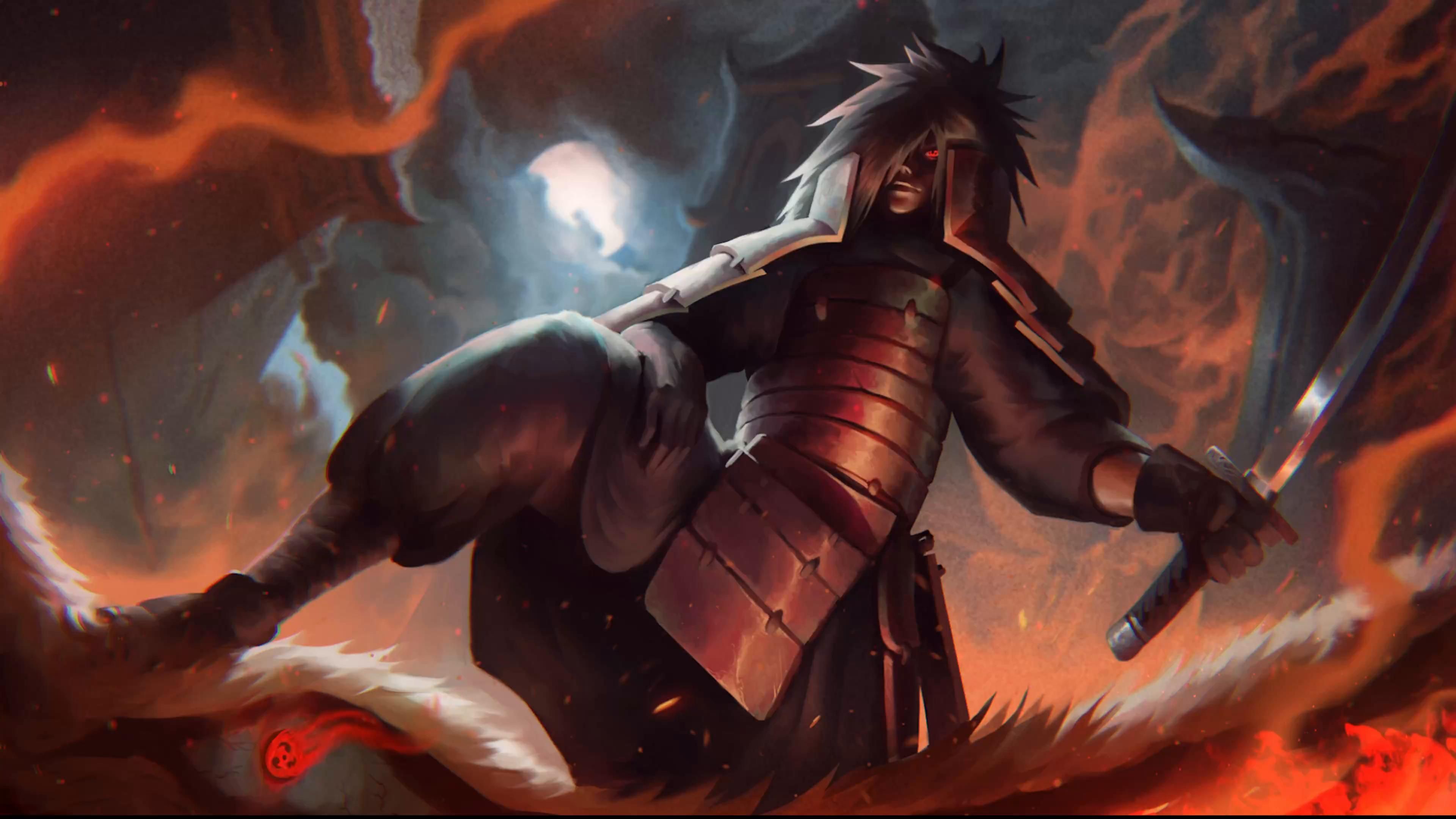 3840x2160 Madara Uchiha Live Wallpaper