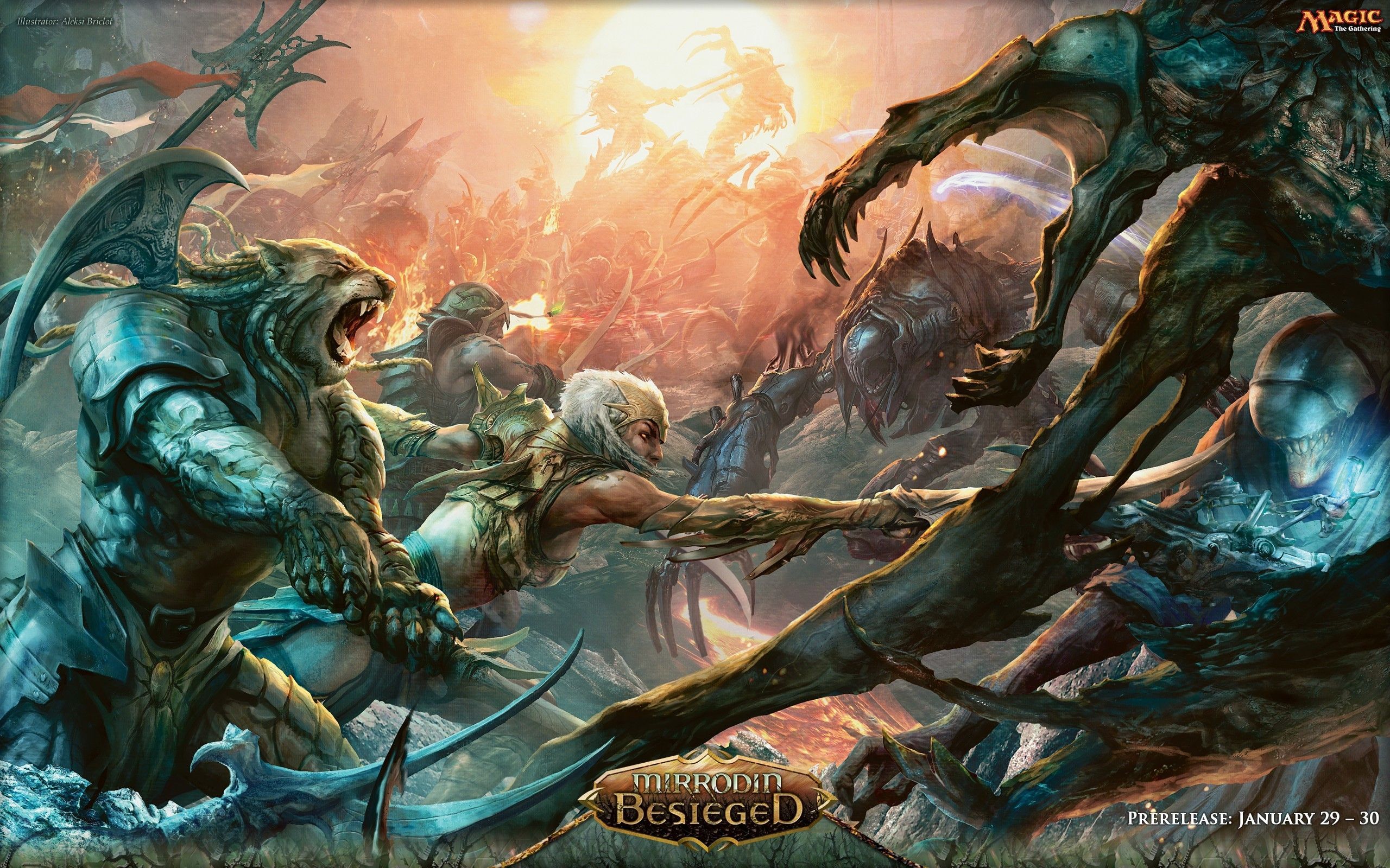2560x1600 Magic The Gathering Eldrazi Wallpaper