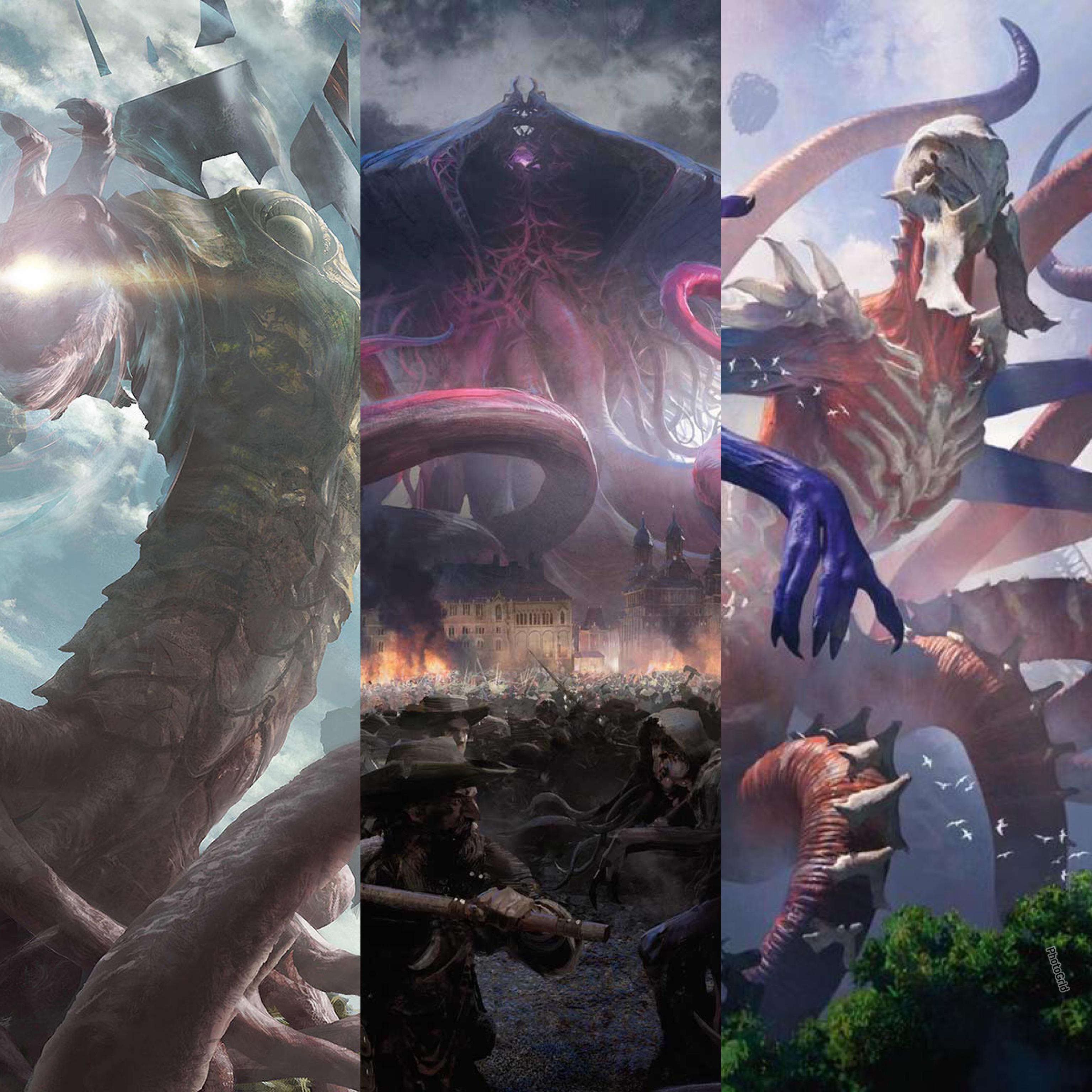 3072x3072 Which Eldrazi Titan is your favorite? Kozilek, Emrakul or Ulamog