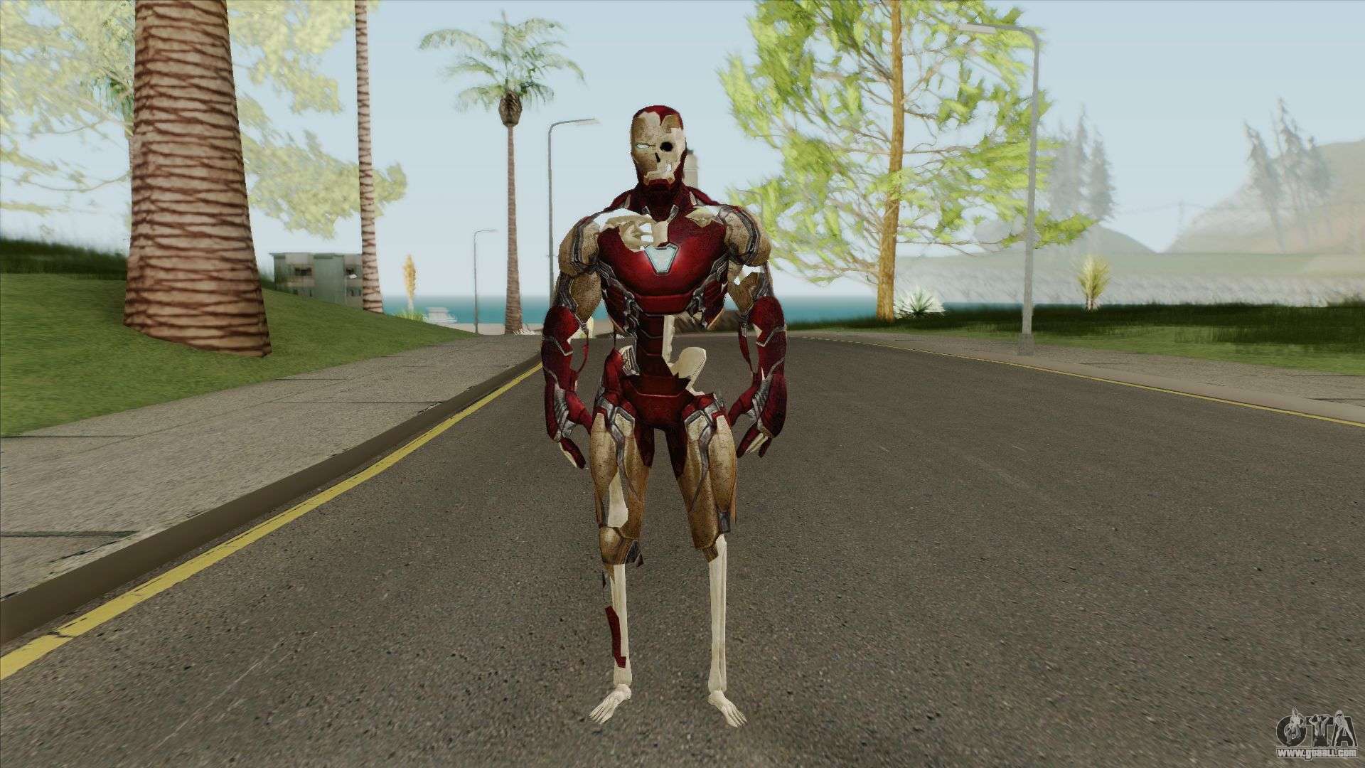 1920x1080 Iron Man Zombie (Spider Man: Far From Home) For GTA San Andreas