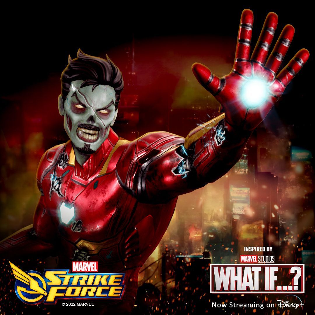 1080x1080 MARVEL Strike Force Claim Friday this week is Iron Man ( Zombie) shards