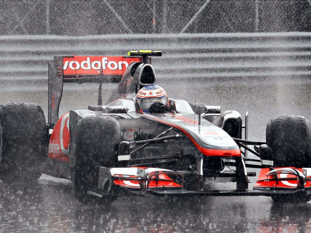1024x768 Formula 1 Wet Weather Performances