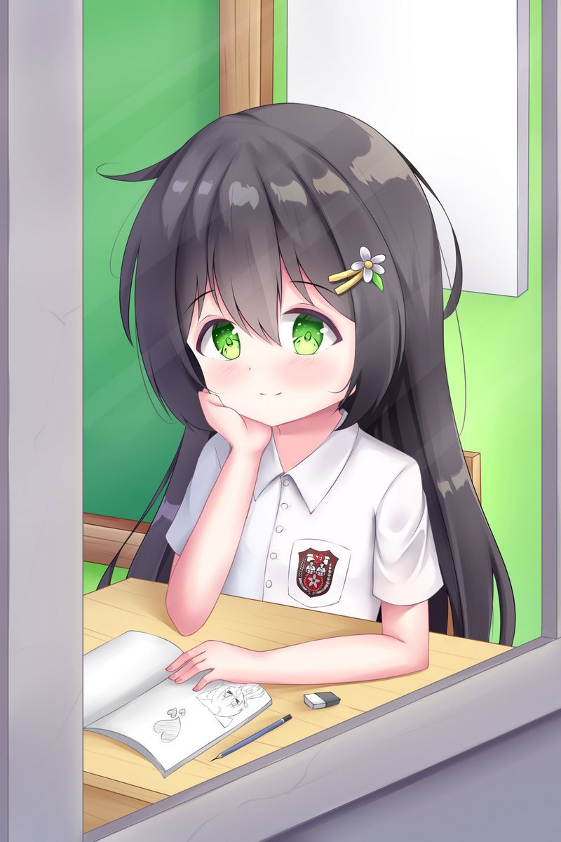 800x1200 Download Wallpaper 800x1200 Girl, Schoolgirl, Study, Anime Iphone 4s 4 For Parallax HD Background