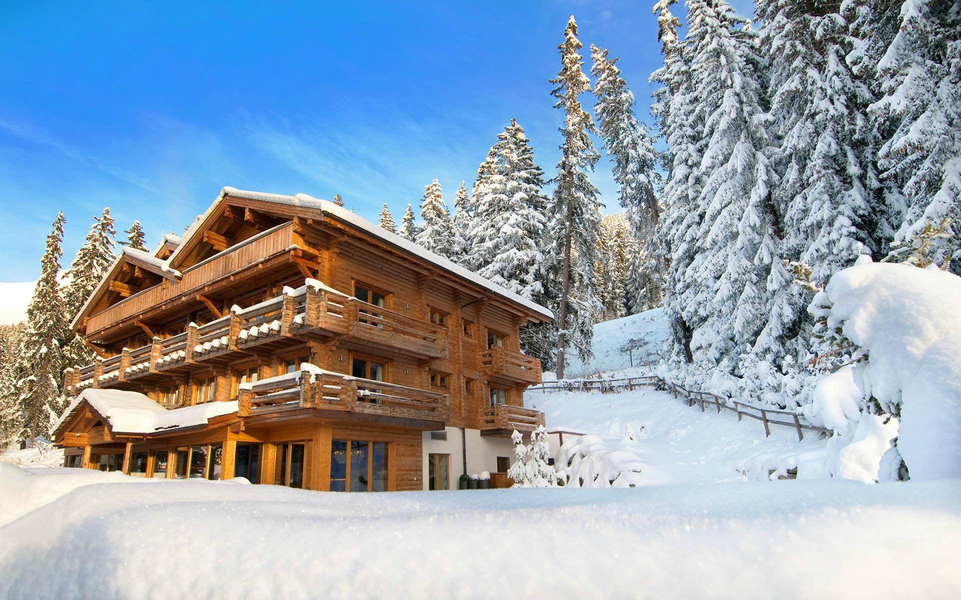 Ski Lodge Wallpapers - Top Free Ski Lodge Backgrounds - WallpaperAccess