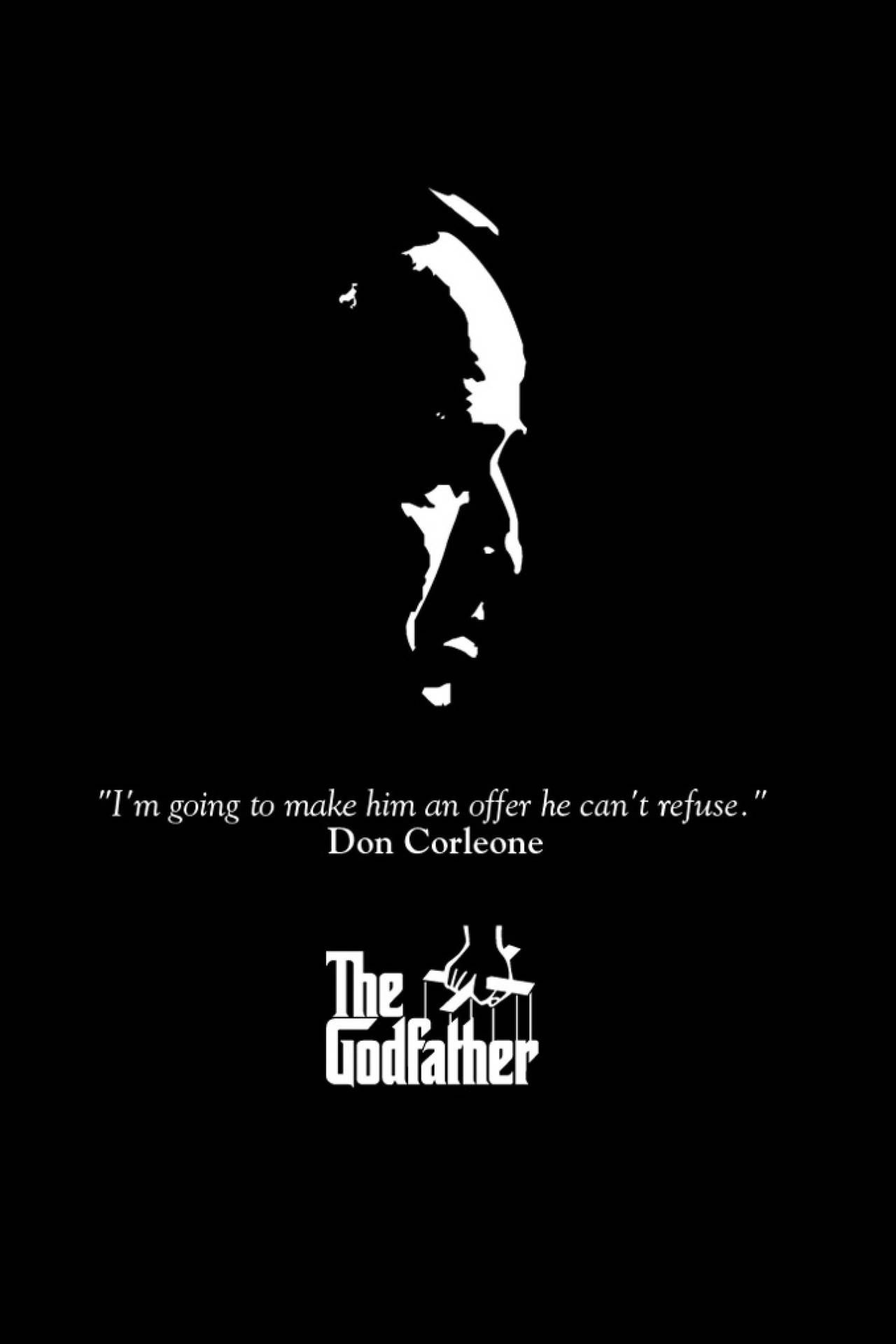 1280x1920 Download Quotation Mafia Film The Godfather Wallpaper