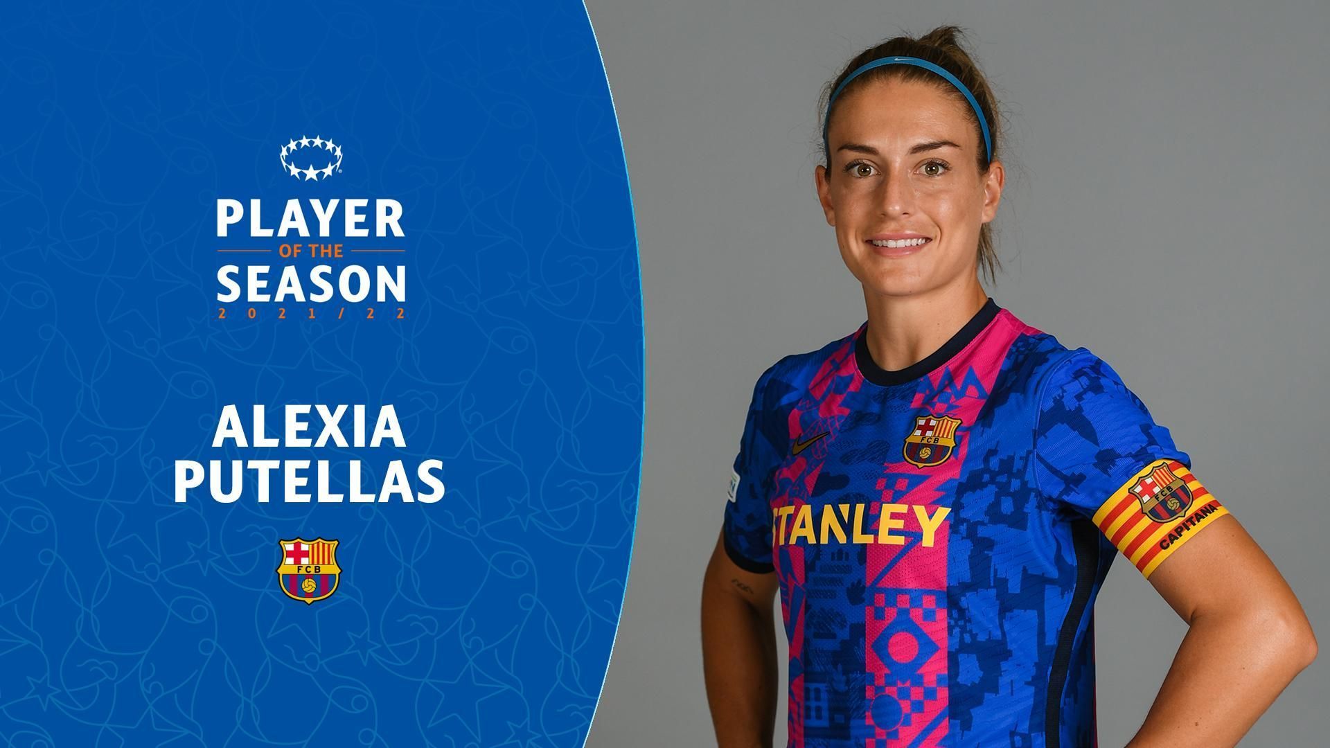 1920x1080 Alexia Putellas Named 2021 22 UEFA Women's Champions League Player Of The Season. UEFA Women's Champions League