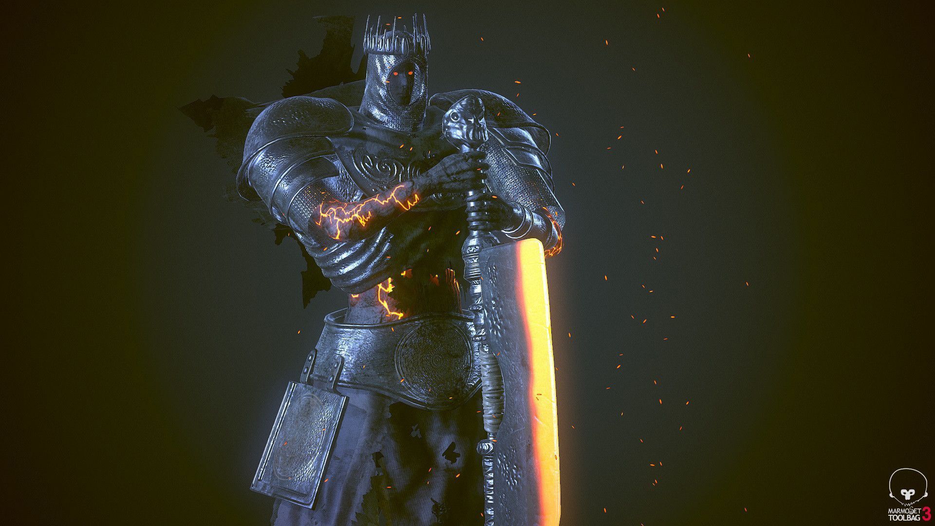 1920x1080 Yhorm The Giant Souls 3 Fanart