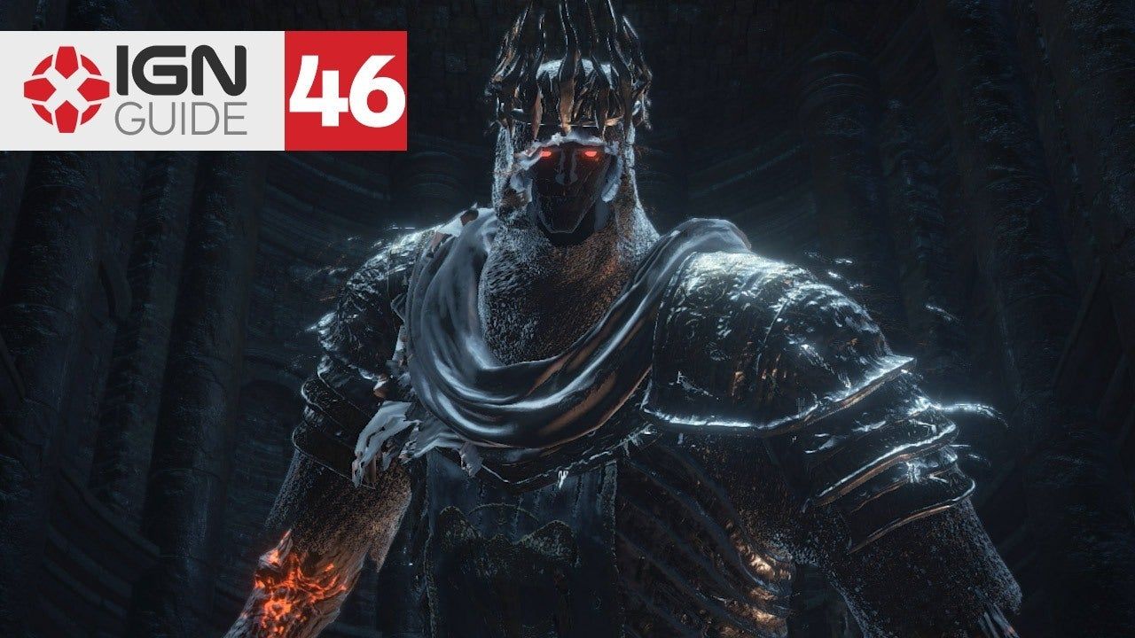 1280x720 Dark Souls 3 Walkthrough: Yhorm the Giant Boss Fight (Part Forty Six)