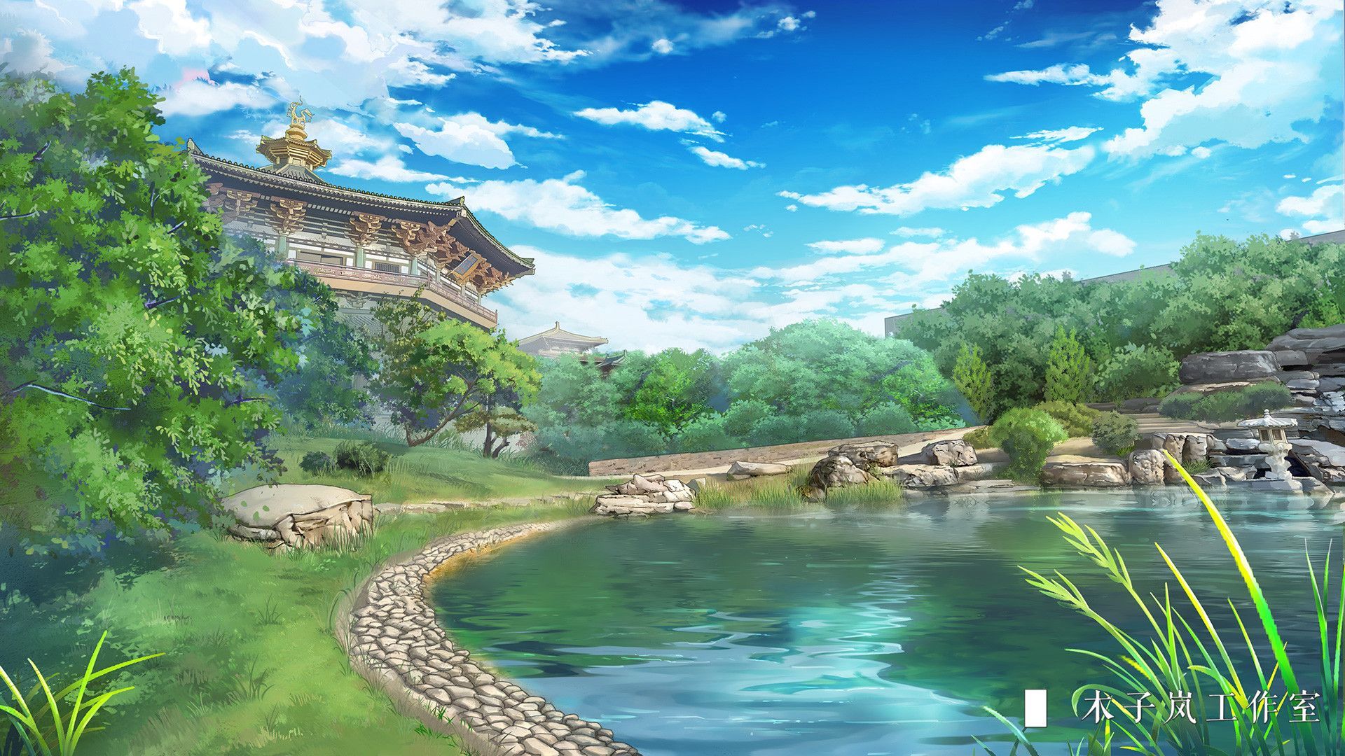 Anime Pond Wallpapers - Top Free Anime Pond Backgrounds - WallpaperAccess