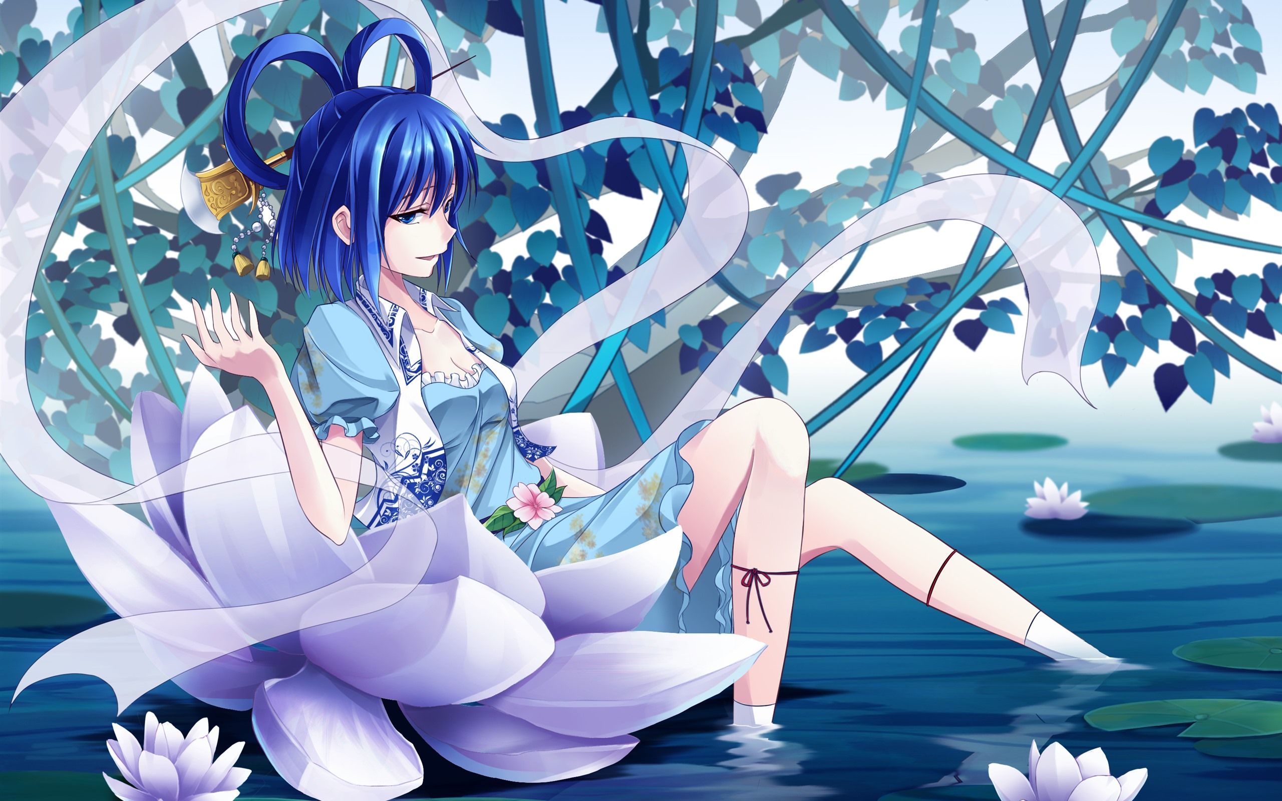 Anime Pond Wallpapers - Top Free Anime Pond Backgrounds - WallpaperAccess