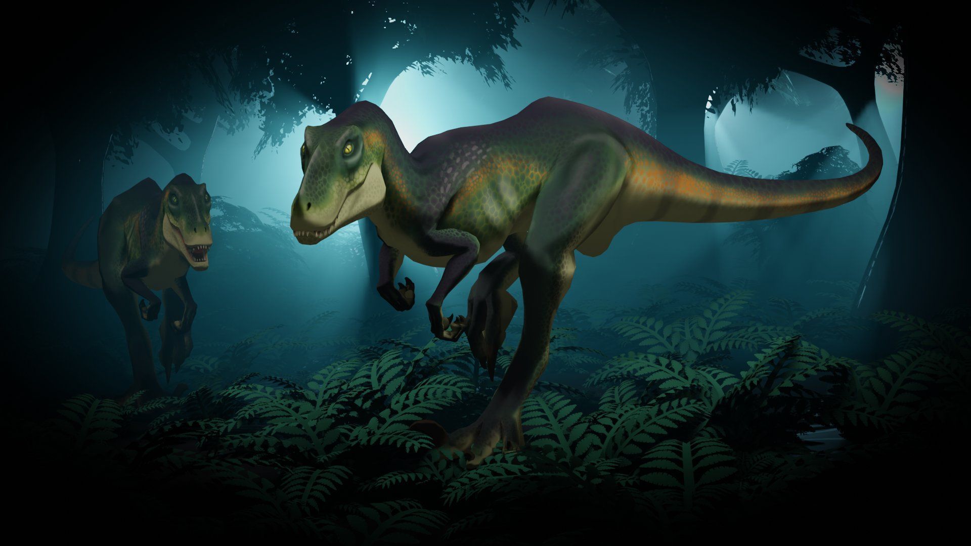1920x1080 MikesMedia like doing more more 2005 King Kong creatures, continuing with my rendition of Venatosaurus