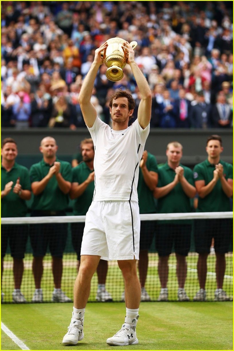 817x1222 Andy Murray Wins at Wimbledon 2016 React!: Photo 3702741. Andy Murray, Sports Photo. Just Jared: Entertainment News