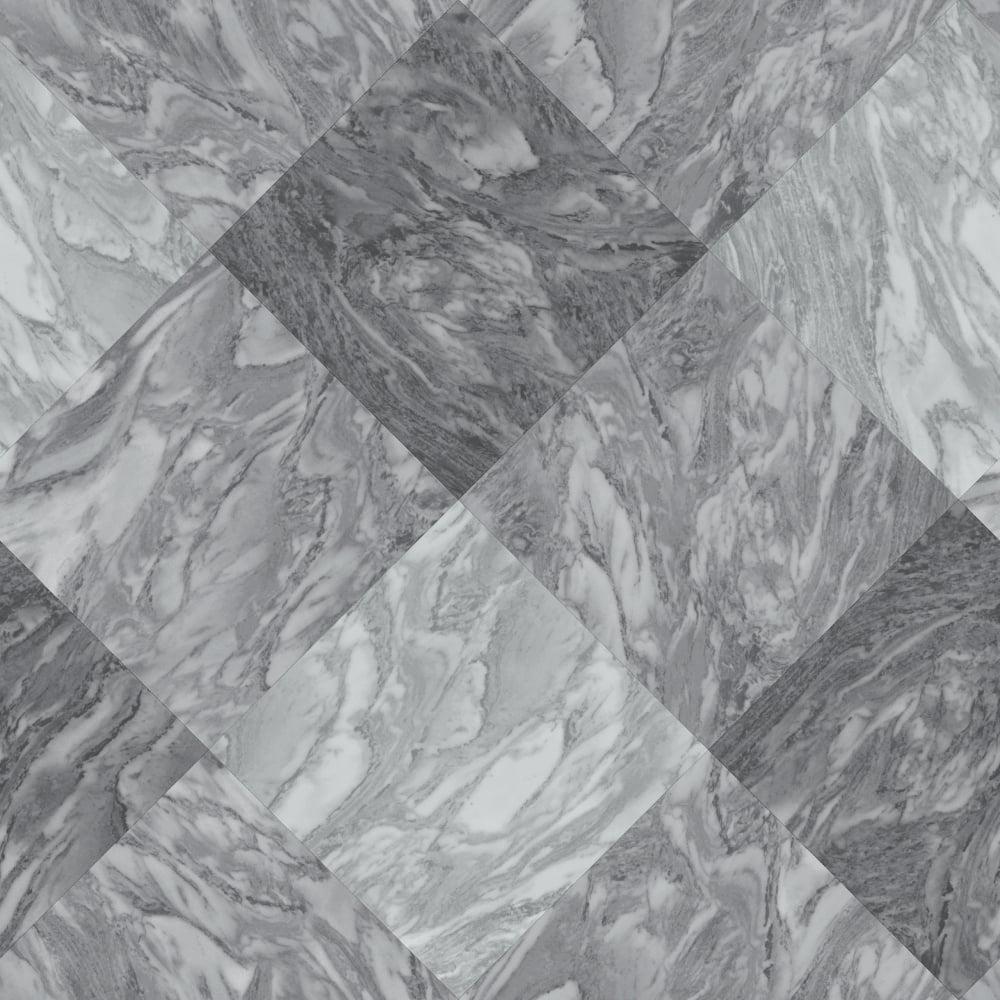 1000x1000 Rasch Marble Tile Pattern Wallpaper Realistic Faux Effect Metallic