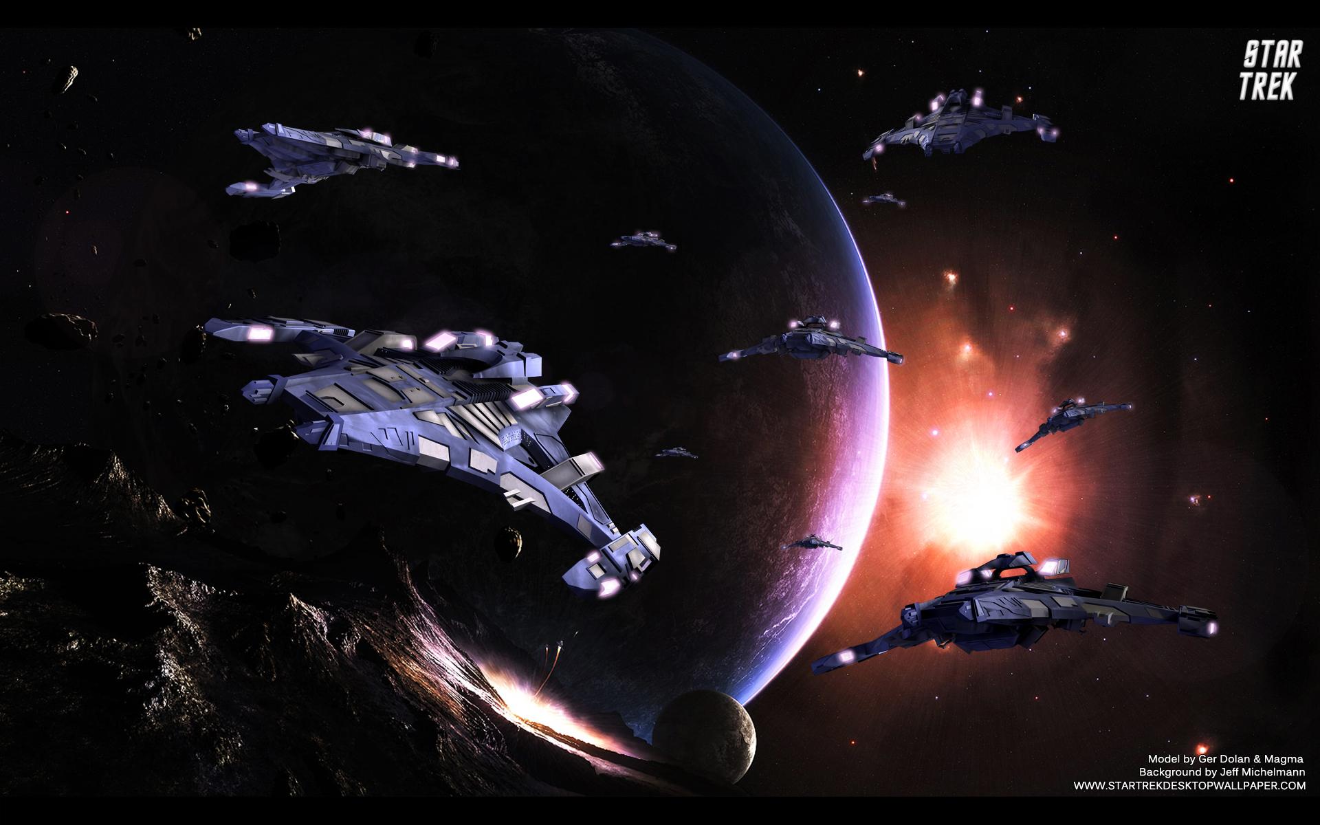 1920x1200 Star Trek Dominion Battleship, free Star Trek computer desktop wallpaper
