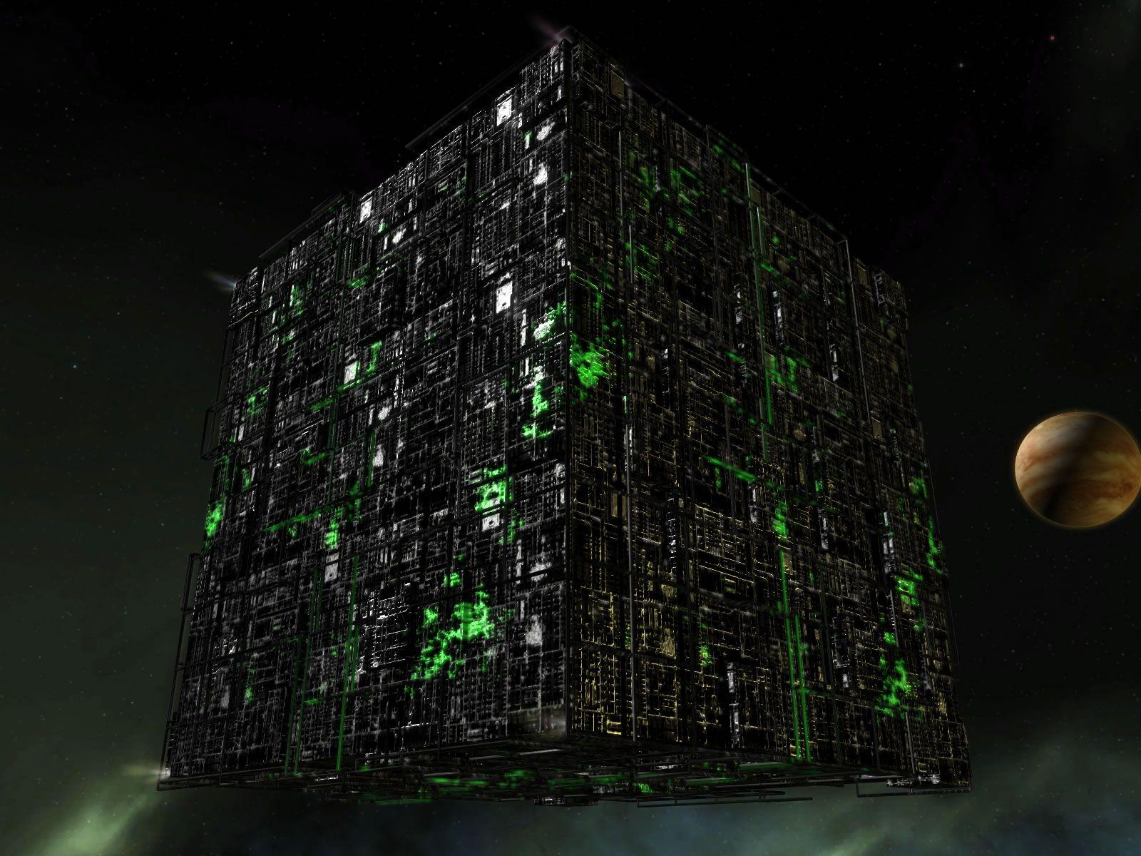 1600x1200 HD Borg Star Trek Background