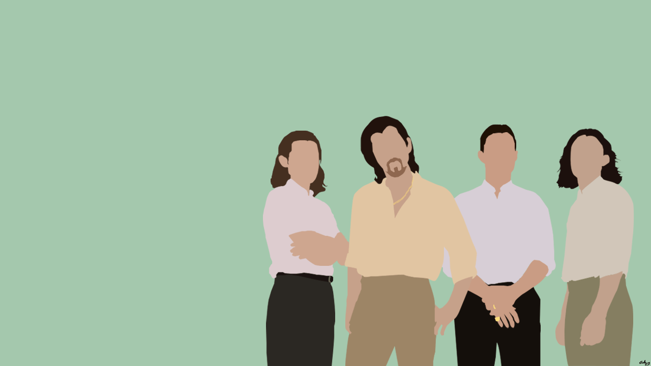 1280x720 Made a minimalist wallpaper of the boys :)