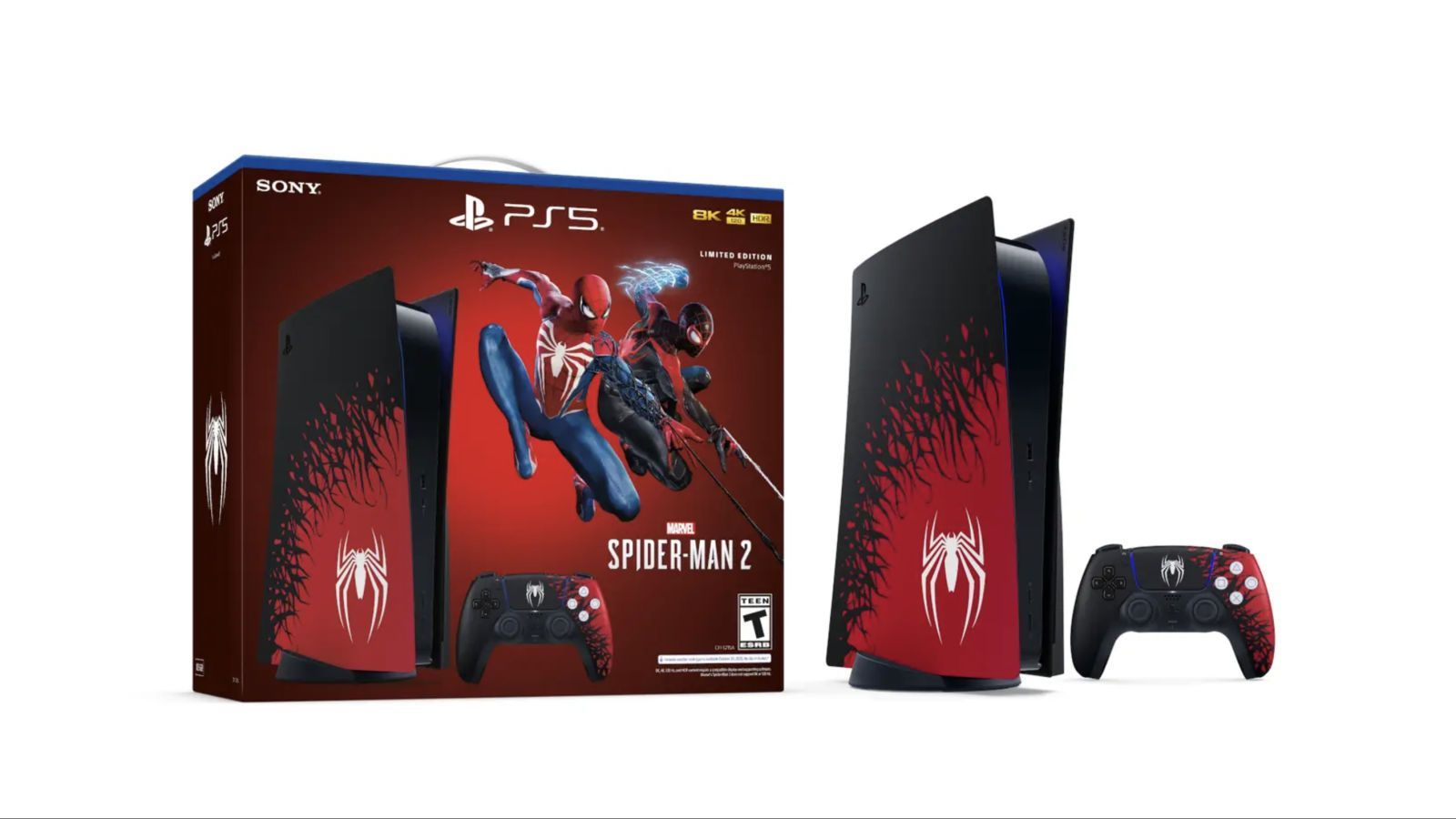 1600x900 The Limited Edition Spider Man 2 PS5 Console Has Been Revealed