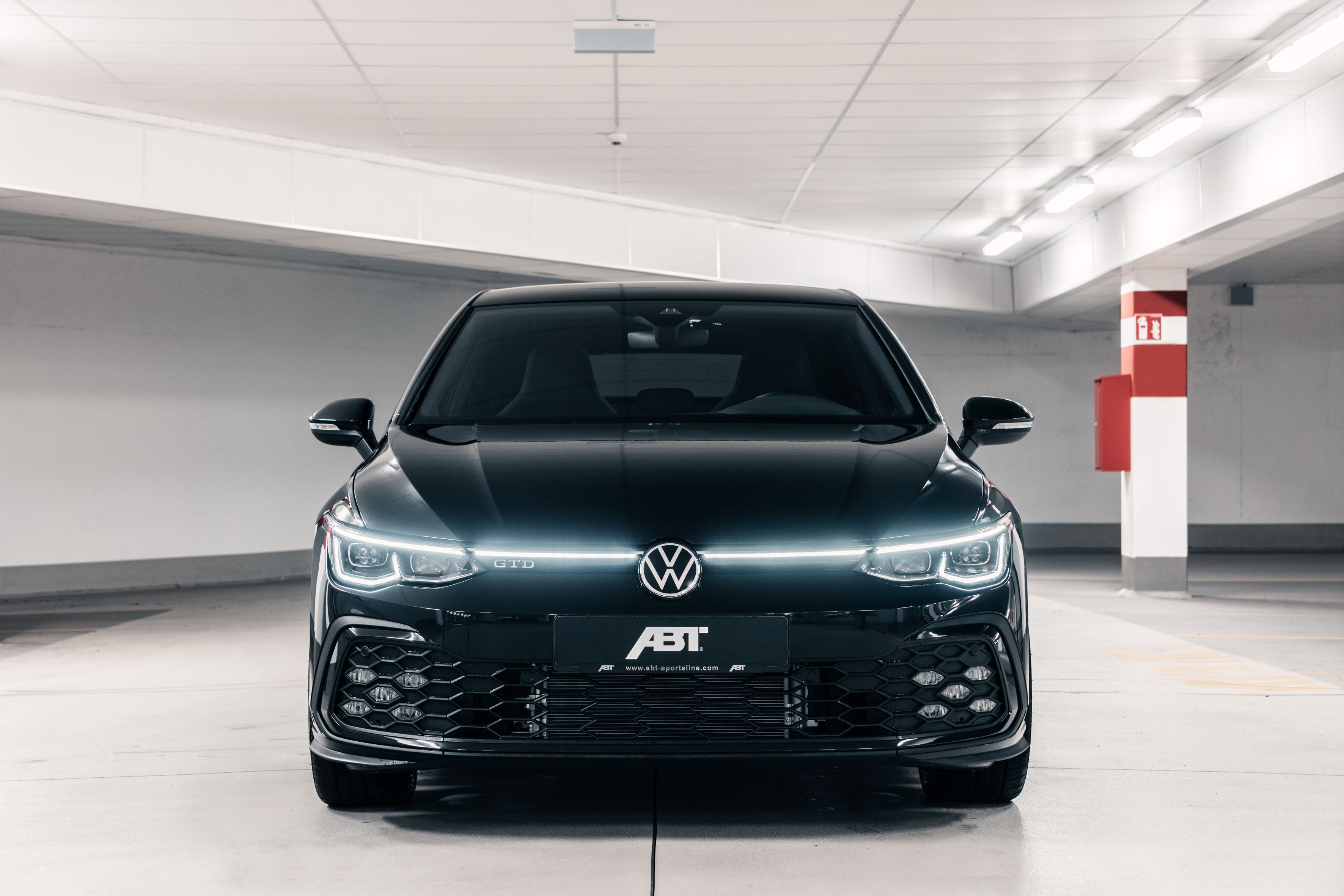 3543x2363 Black ABT Volkswagen Golf GTD Gallery HD Wallpaper