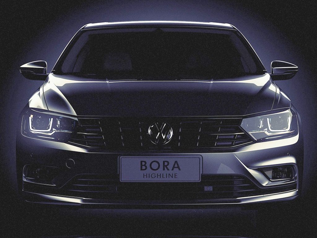 1024x768 VW Bora teased, goes on sale in April