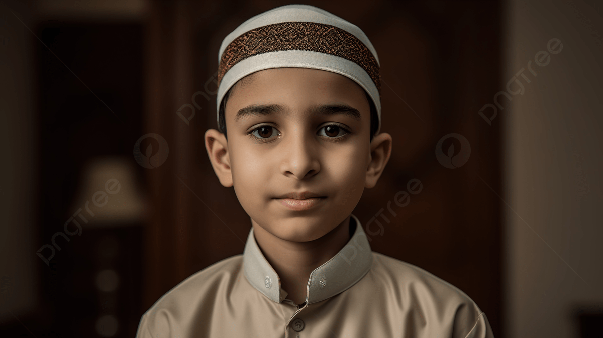 1200x673 Beautiful Boy In A Muslim Outfit Background, Muhammed Picture Background Image And Wallpaper for Free Download