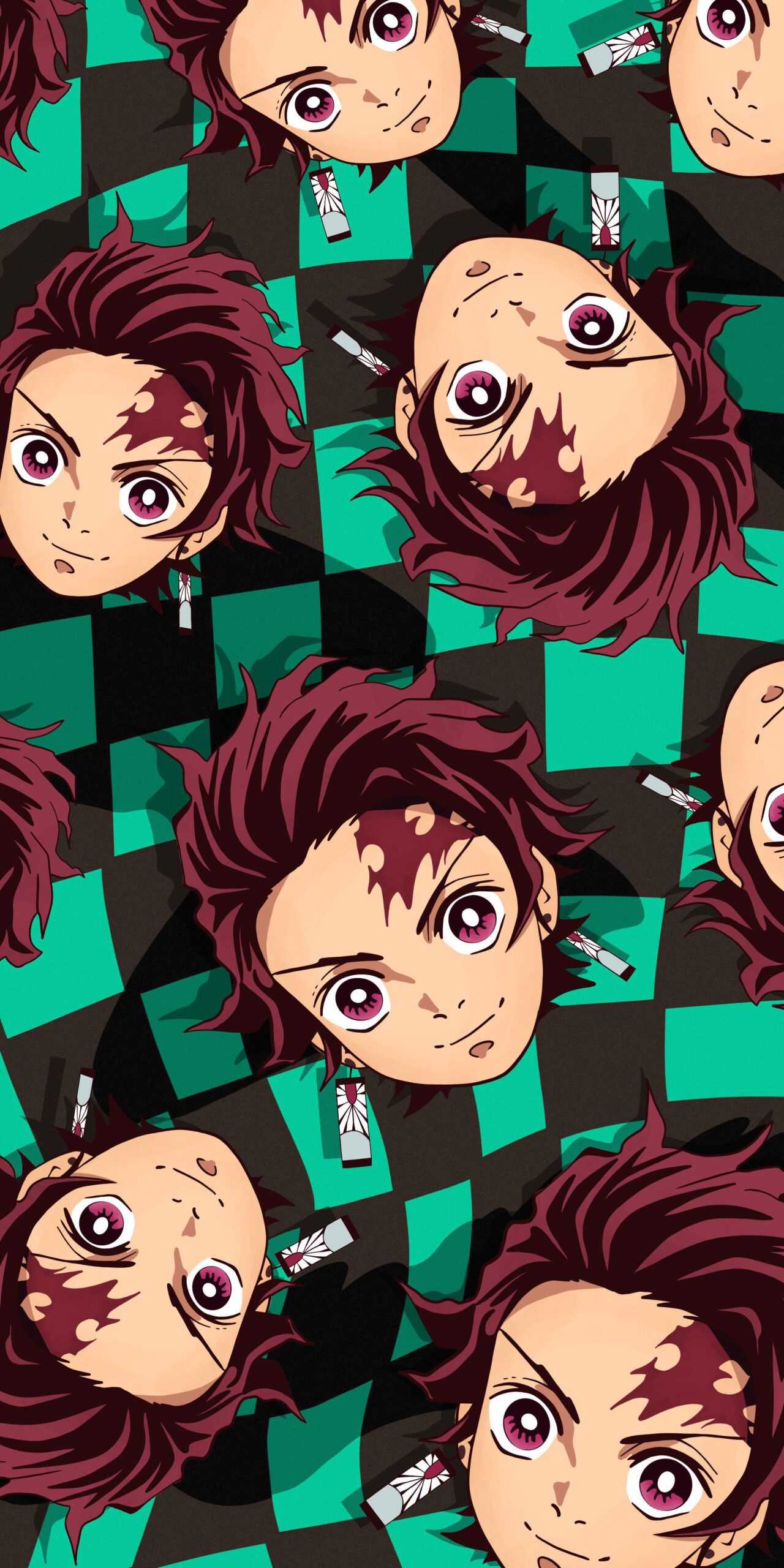 1280x2560 Tanjiro Kamado Wallpaper for iPhone Phone Background