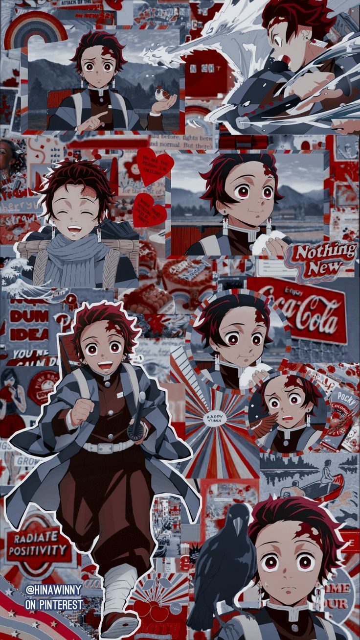 736x1307 Tanjiro Kamado Wallpaper. Best anime shows, Demon slayer wallpaper iphone shinobu, Anime best friends. Sfondi, Anime, Cani