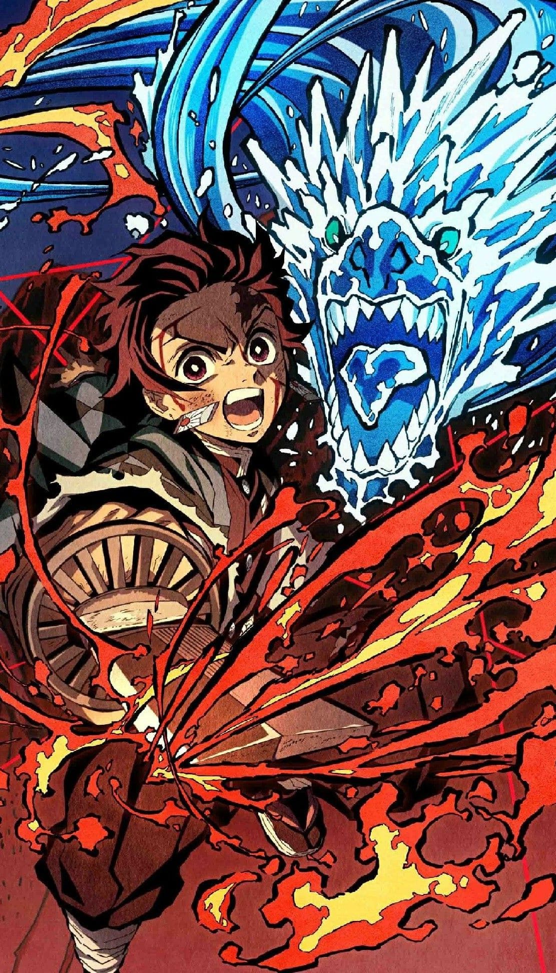 1111x1944 Best Tanjiro Kamado iPhone Wallpaper