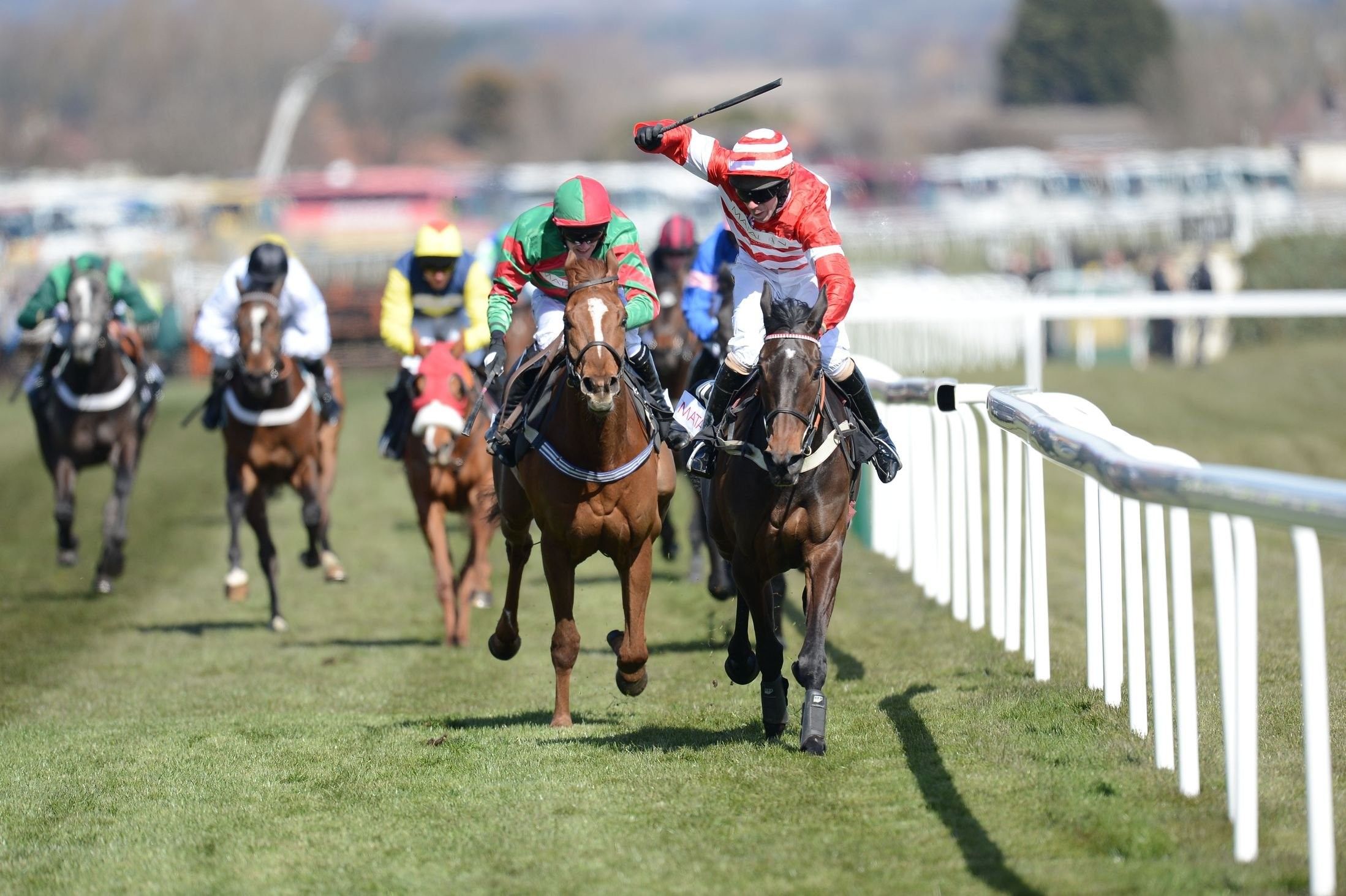 2197x1463 Horse Racing Wallpaper