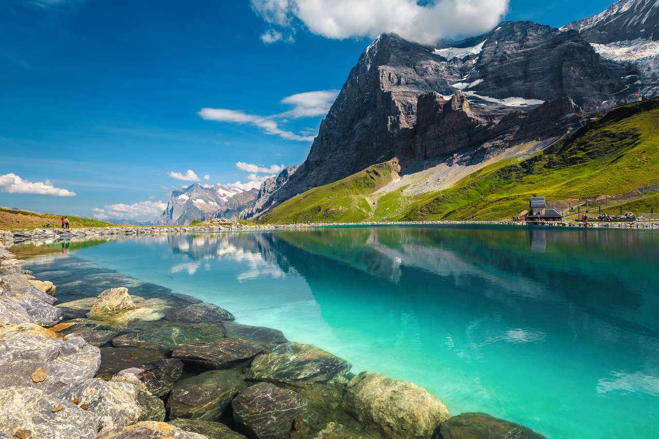 1280x853 Eiger mountain photo puzzle